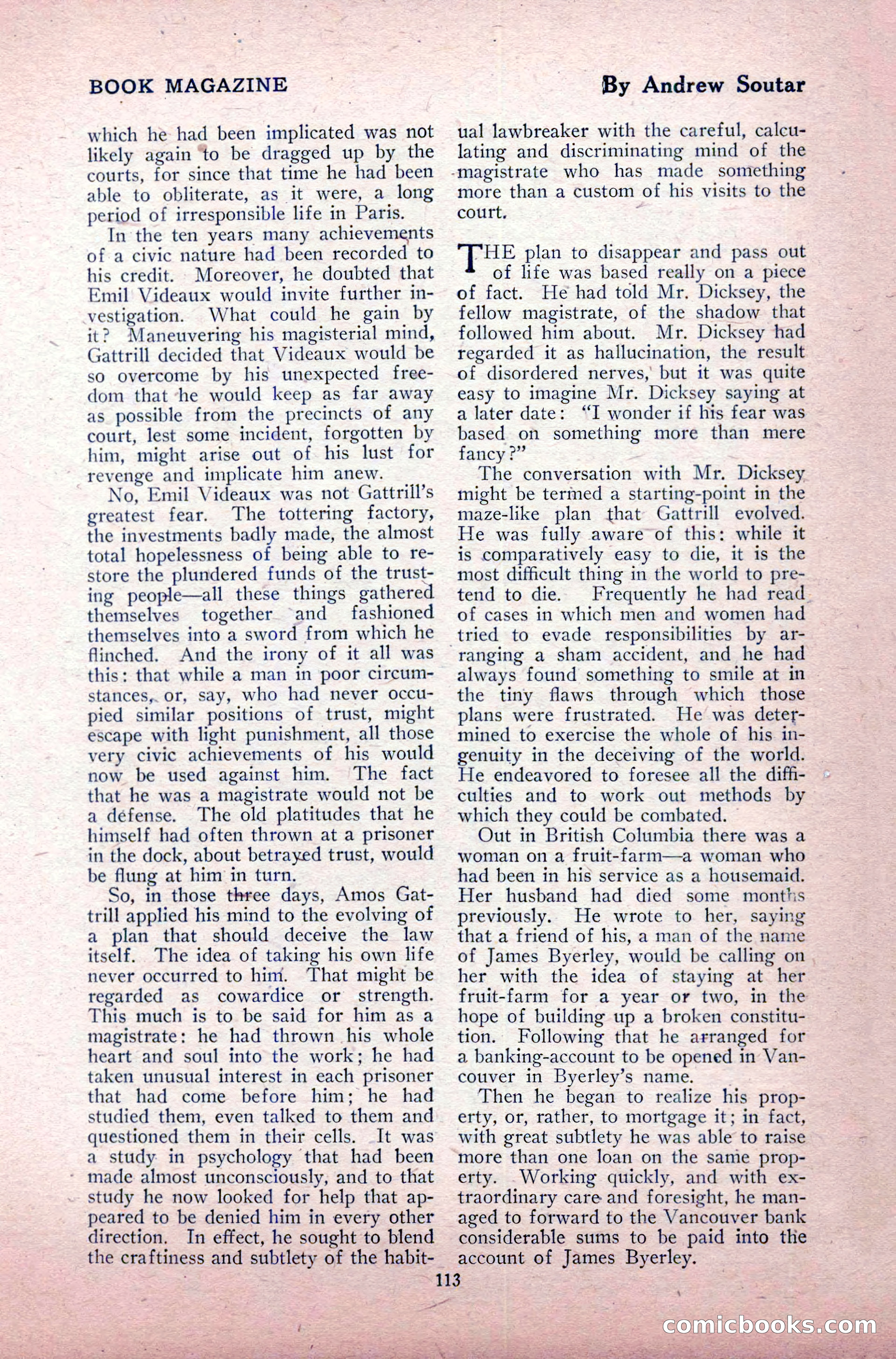 The Blue Book Magazine, May 1917 — page 119 of 220