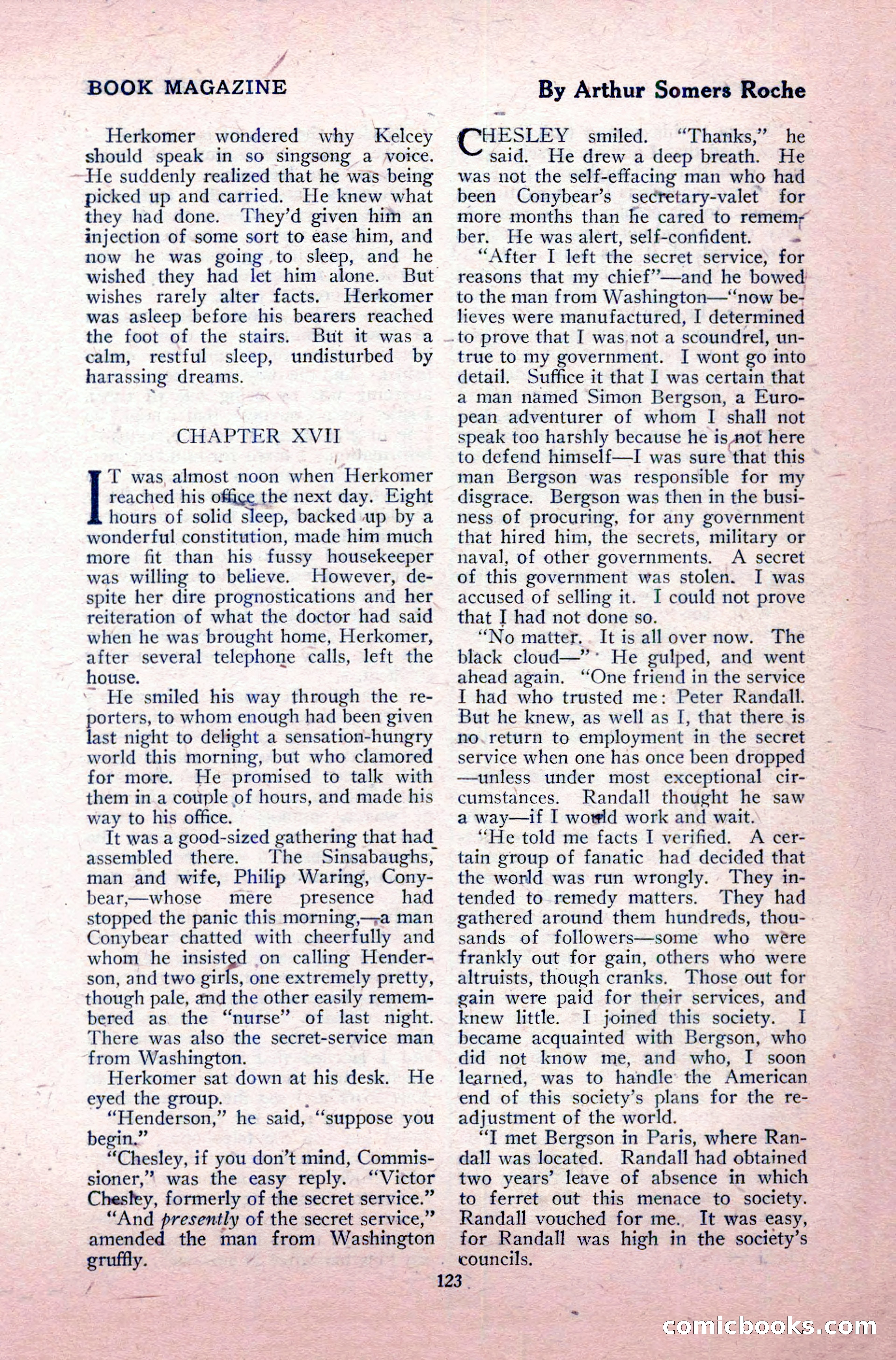 The Blue Book Magazine, May 1917 — page 129 of 220
