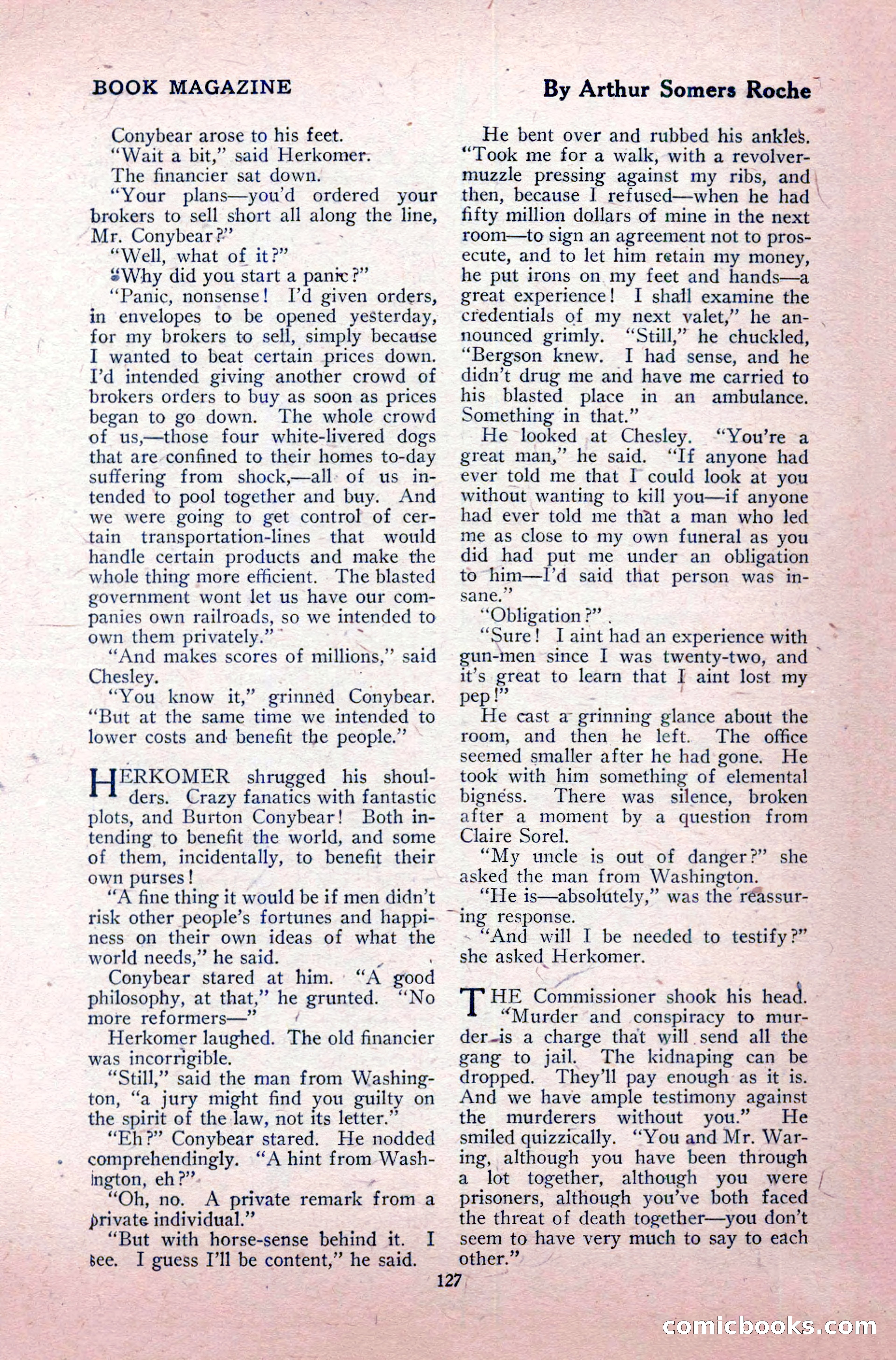The Blue Book Magazine, May 1917 — page 133 of 220