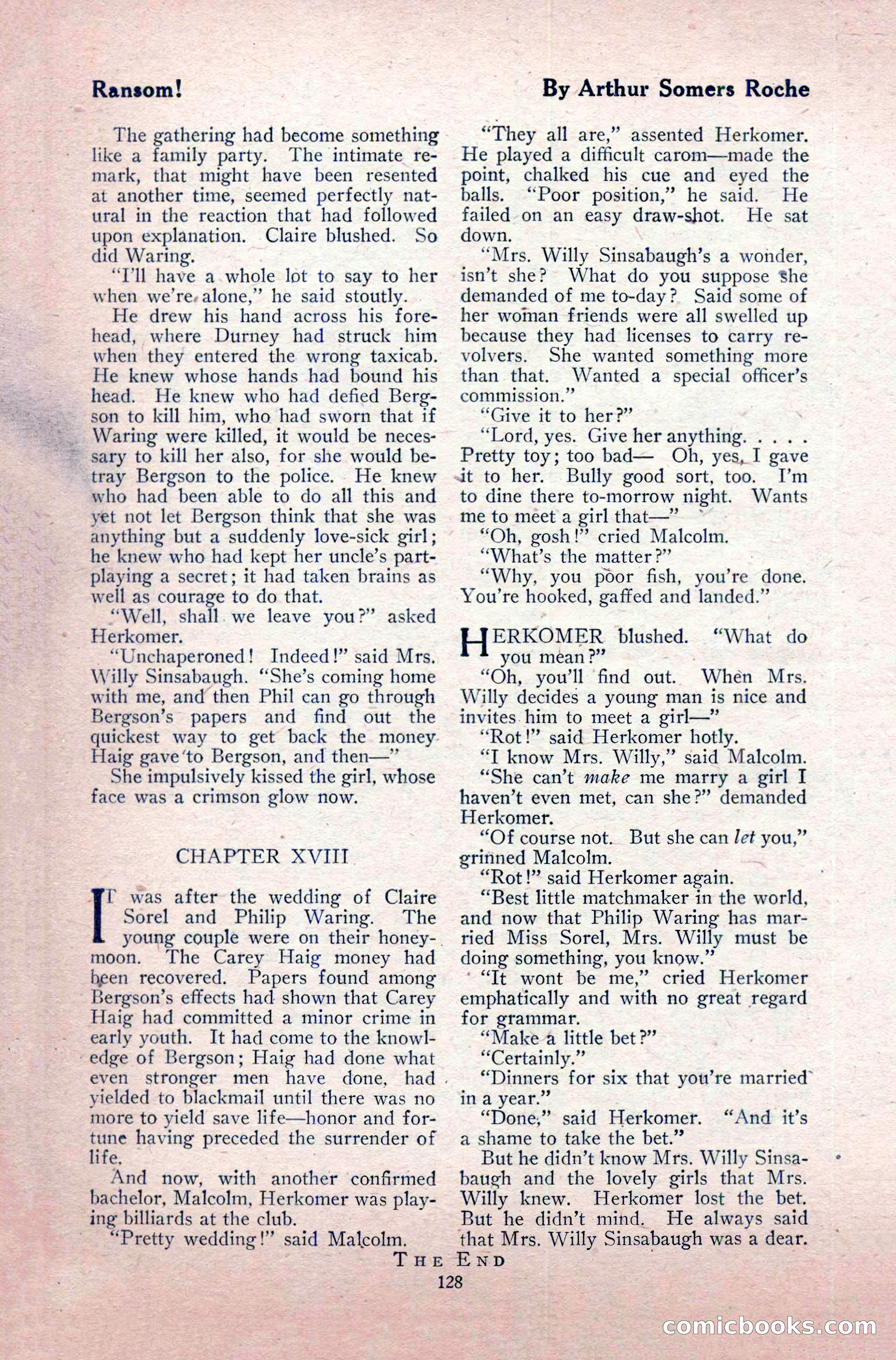 The Blue Book Magazine, May 1917 — page 134 of 220