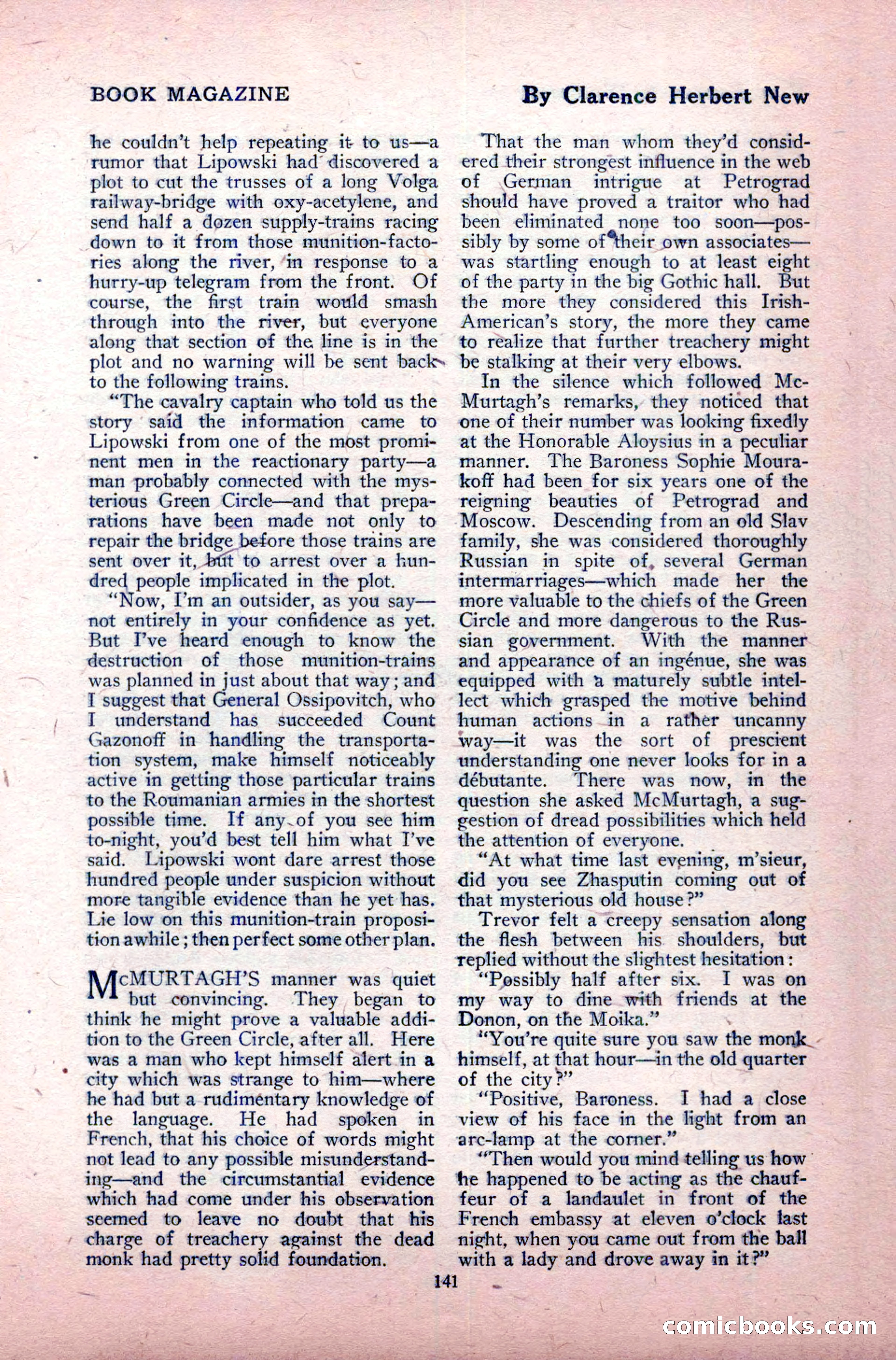 The Blue Book Magazine, May 1917 — page 147 of 220