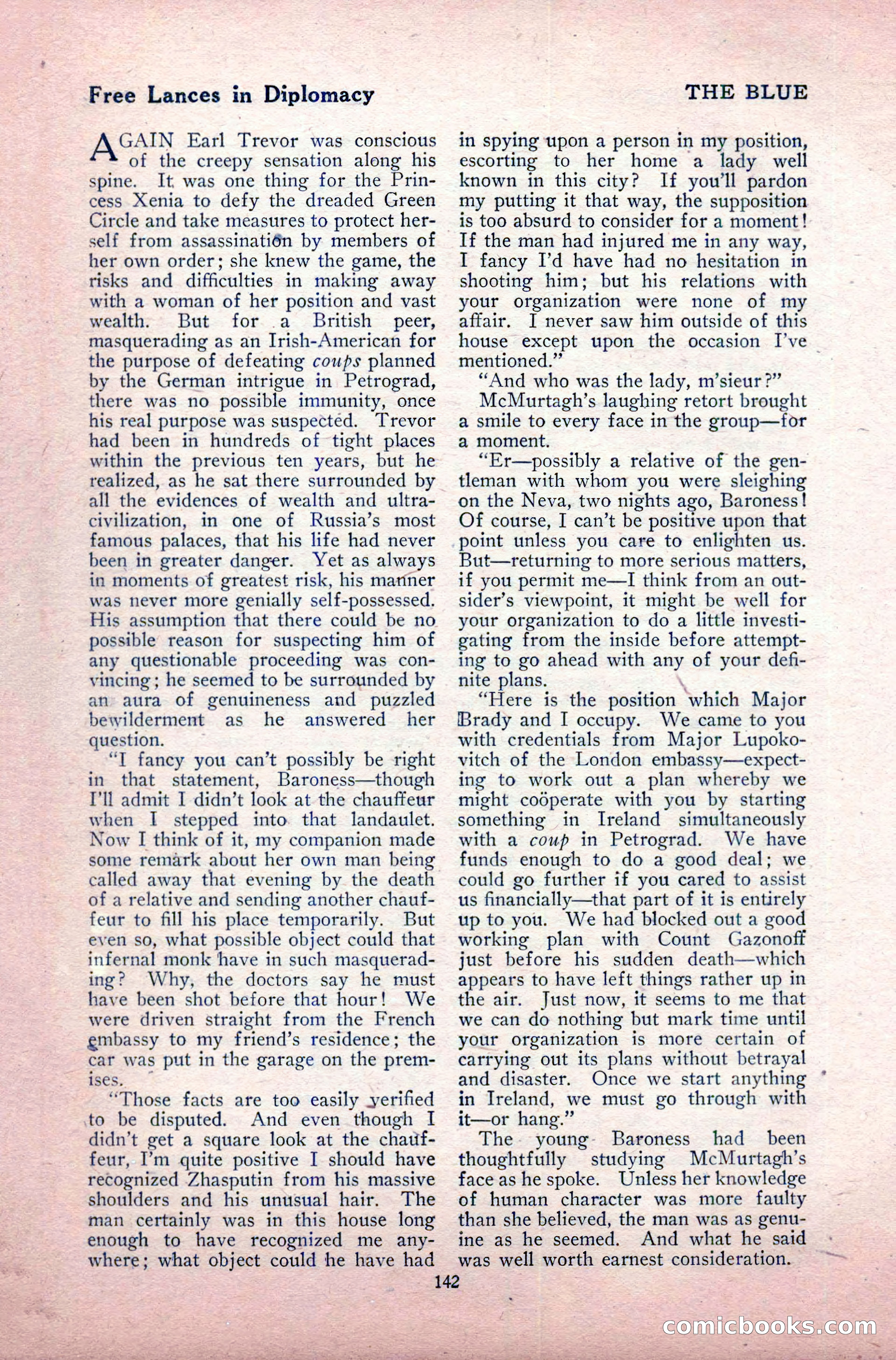 The Blue Book Magazine, May 1917 — page 148 of 220