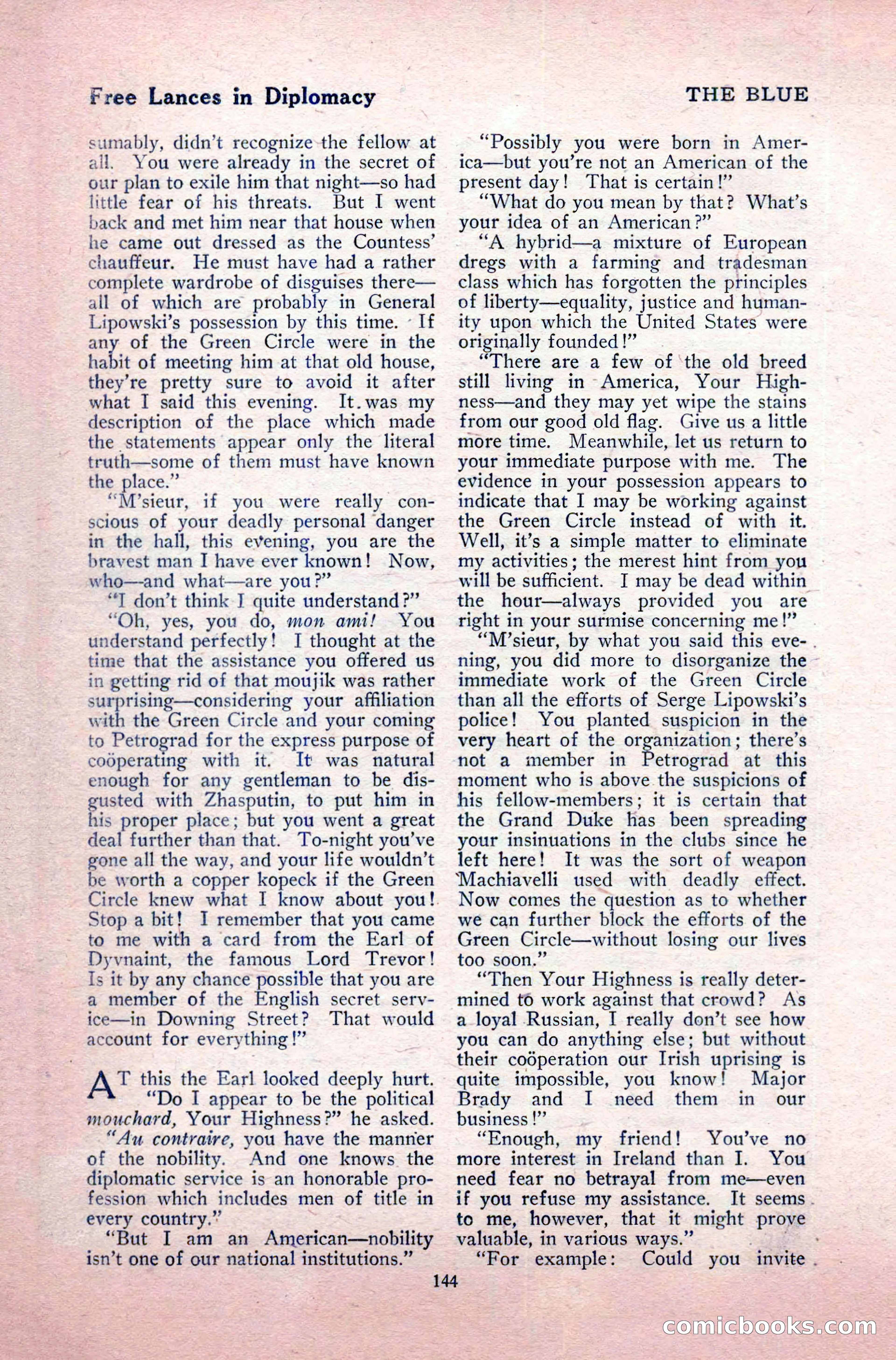 The Blue Book Magazine, May 1917 — page 150 of 220