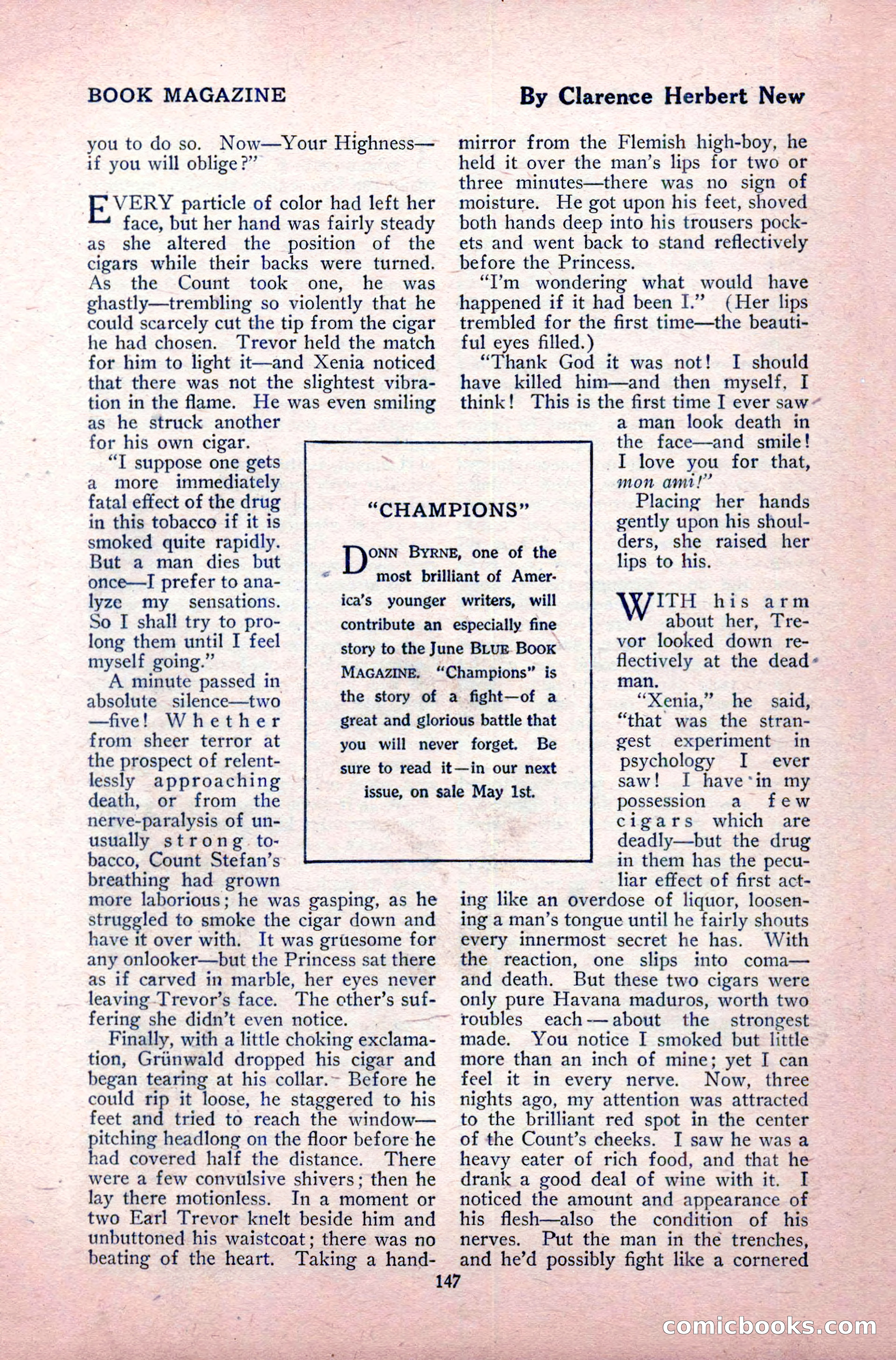 The Blue Book Magazine, May 1917 — page 153 of 220
