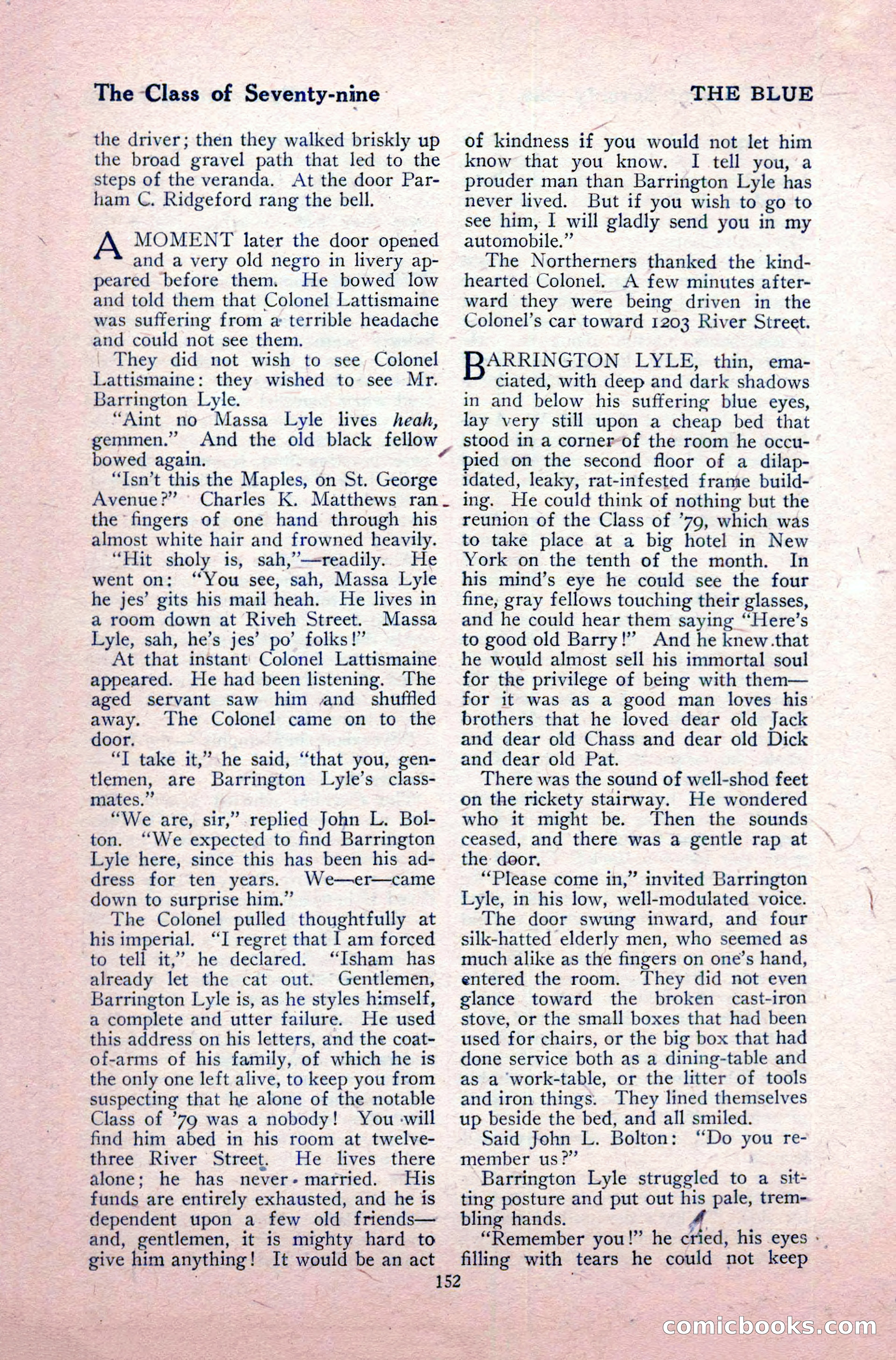 The Blue Book Magazine, May 1917 — page 158 of 220