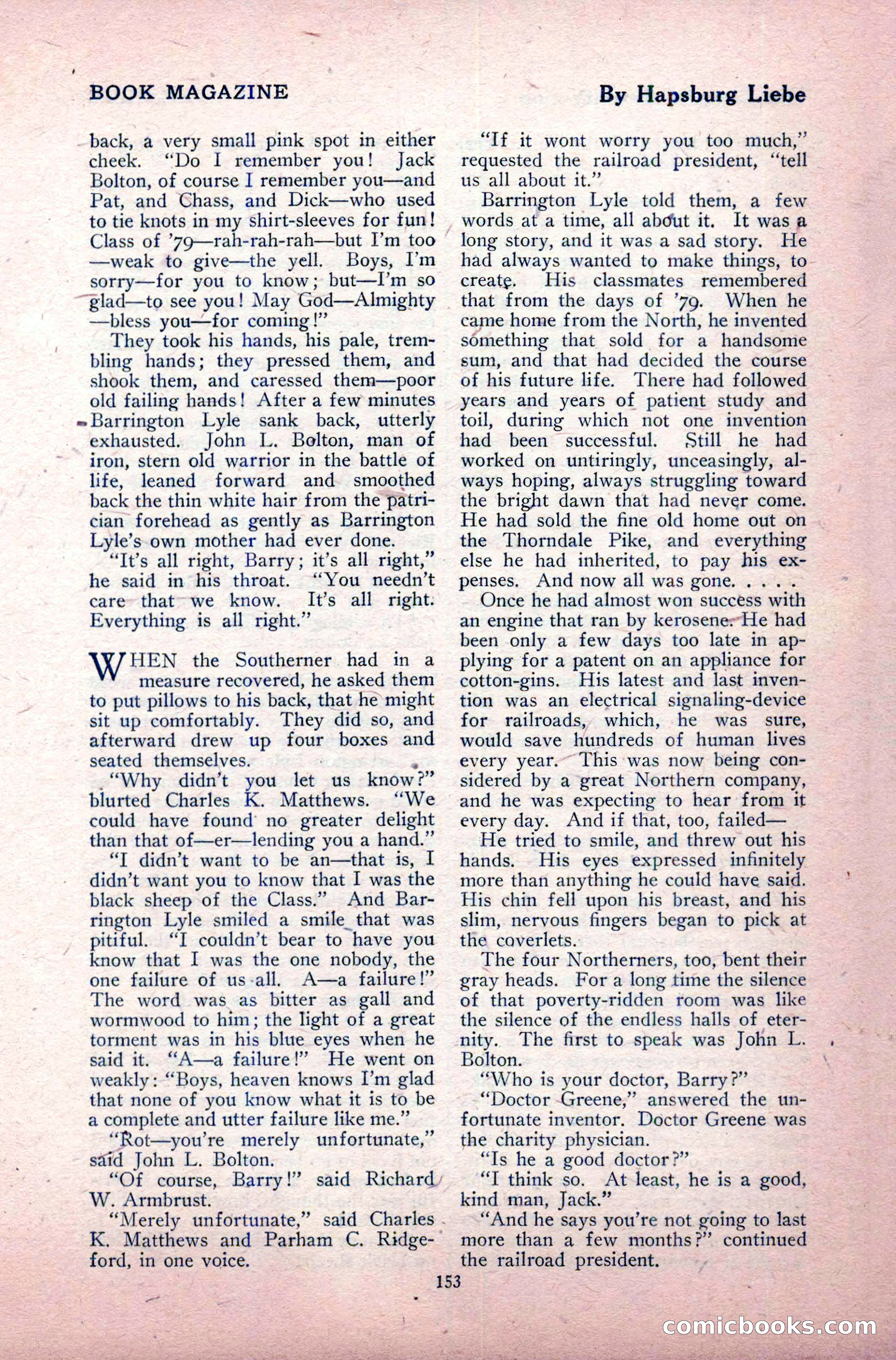 The Blue Book Magazine, May 1917 — page 159 of 220