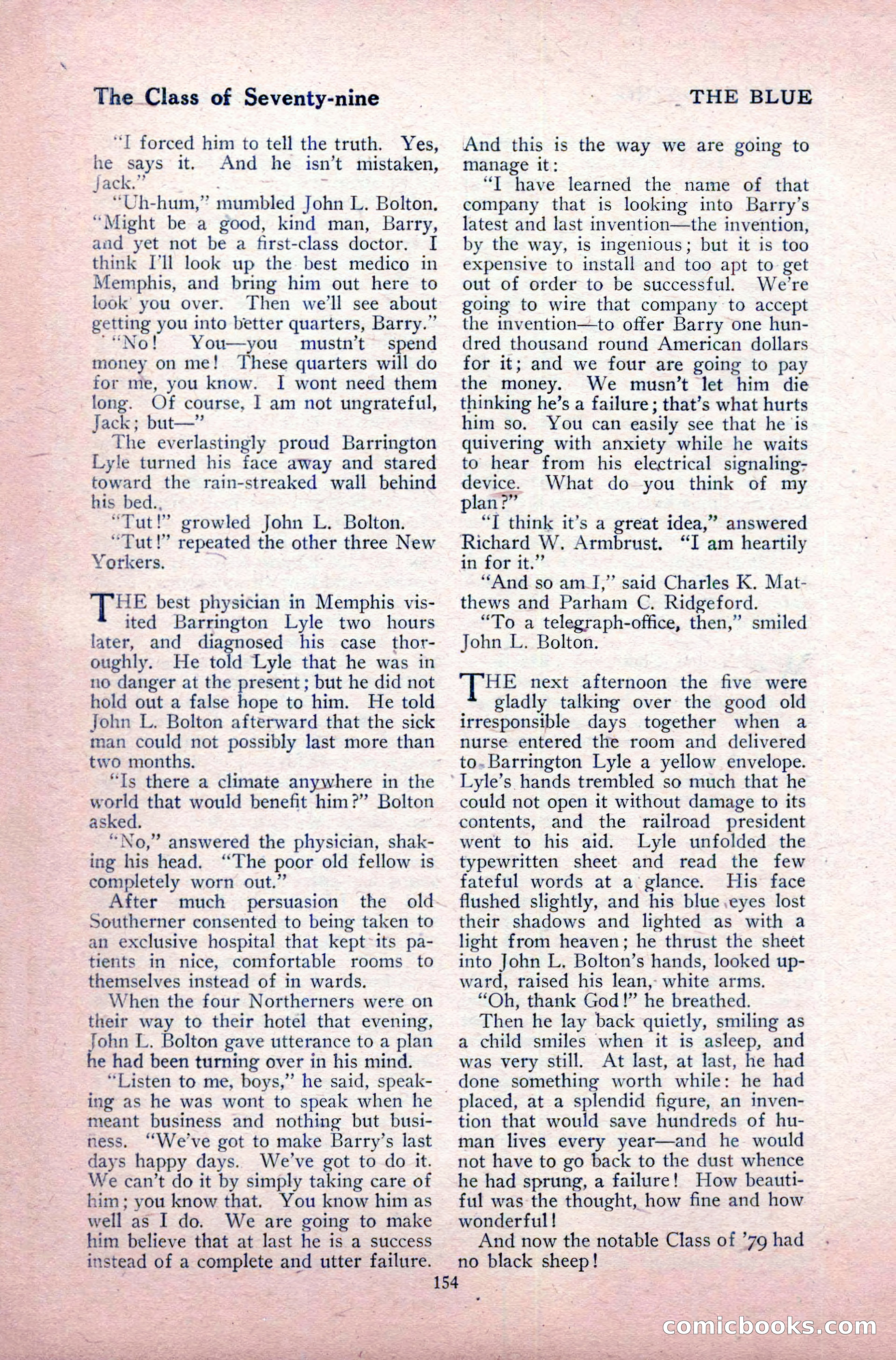 The Blue Book Magazine, May 1917 — page 160 of 220