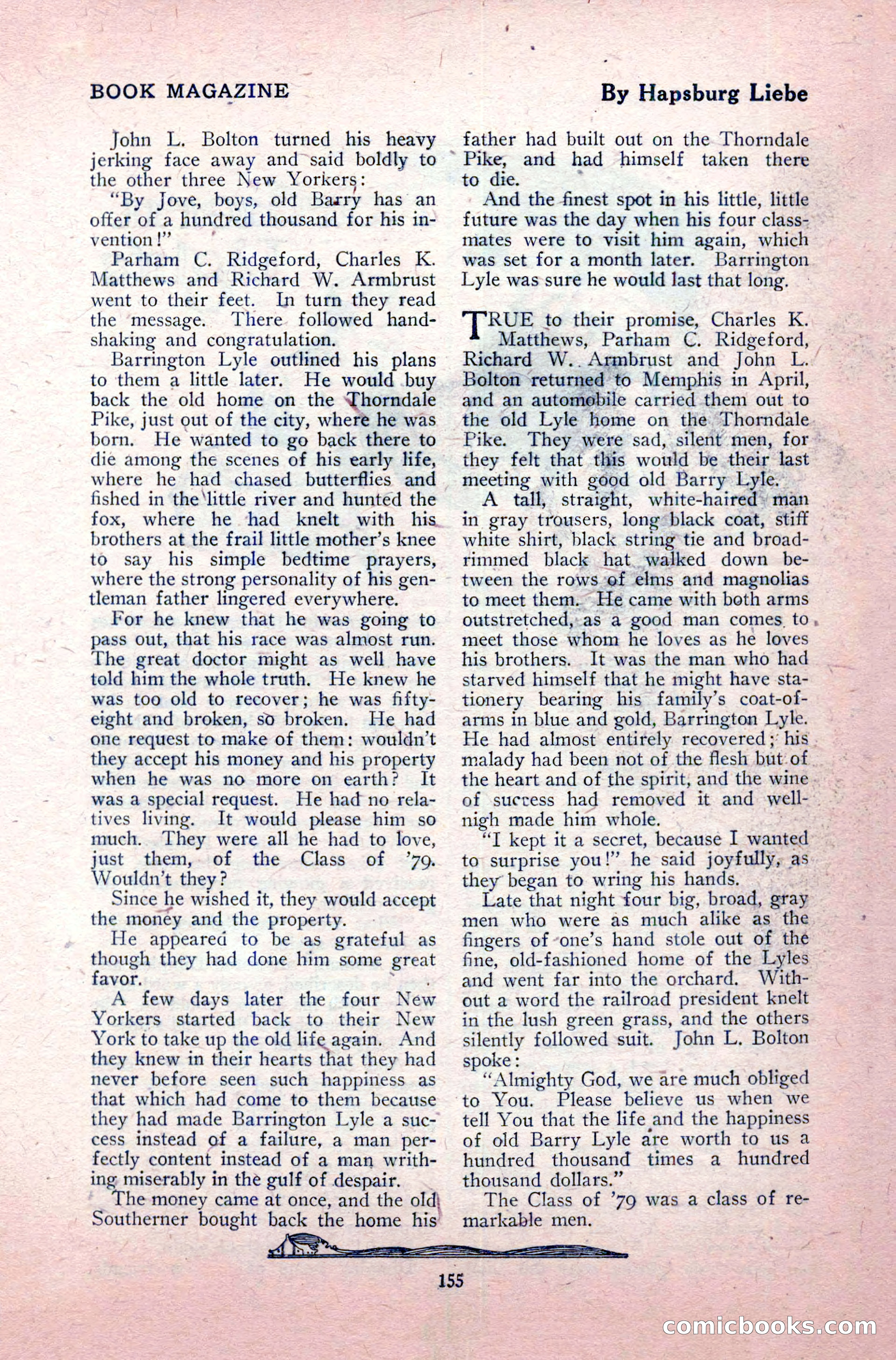 The Blue Book Magazine, May 1917 — page 161 of 220