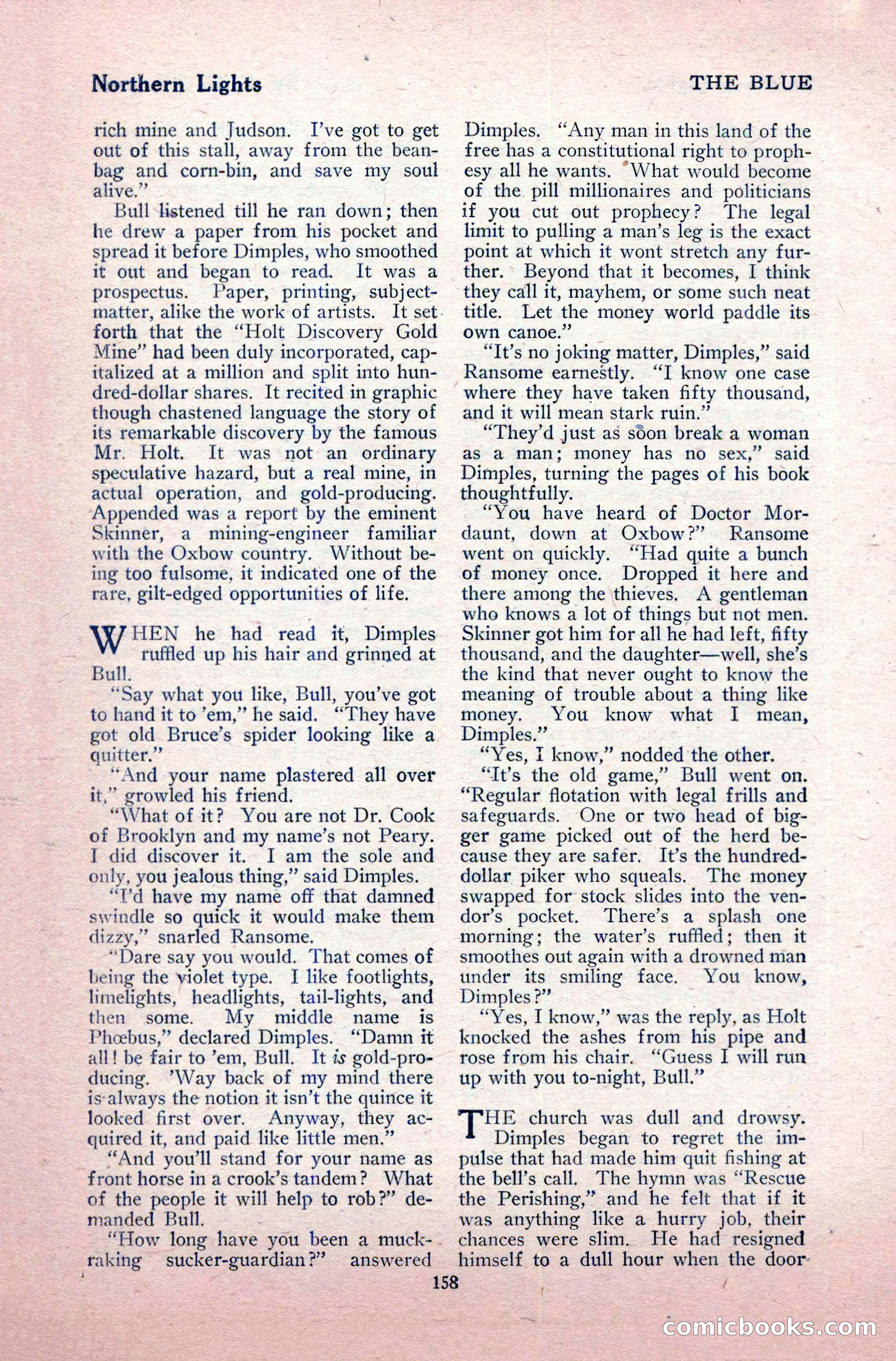The Blue Book Magazine, May 1917 — page 164 of 220