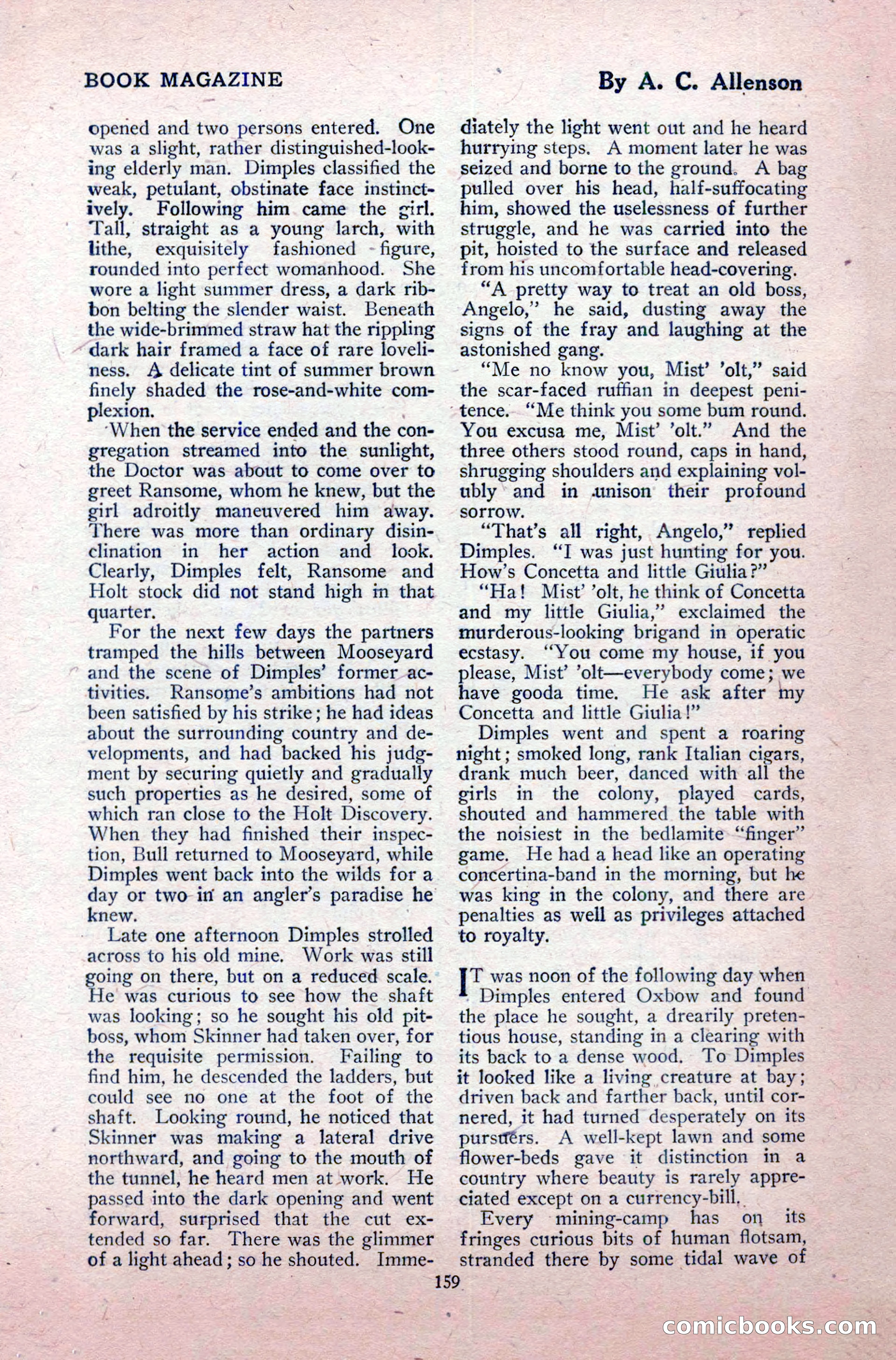 The Blue Book Magazine, May 1917 — page 165 of 220