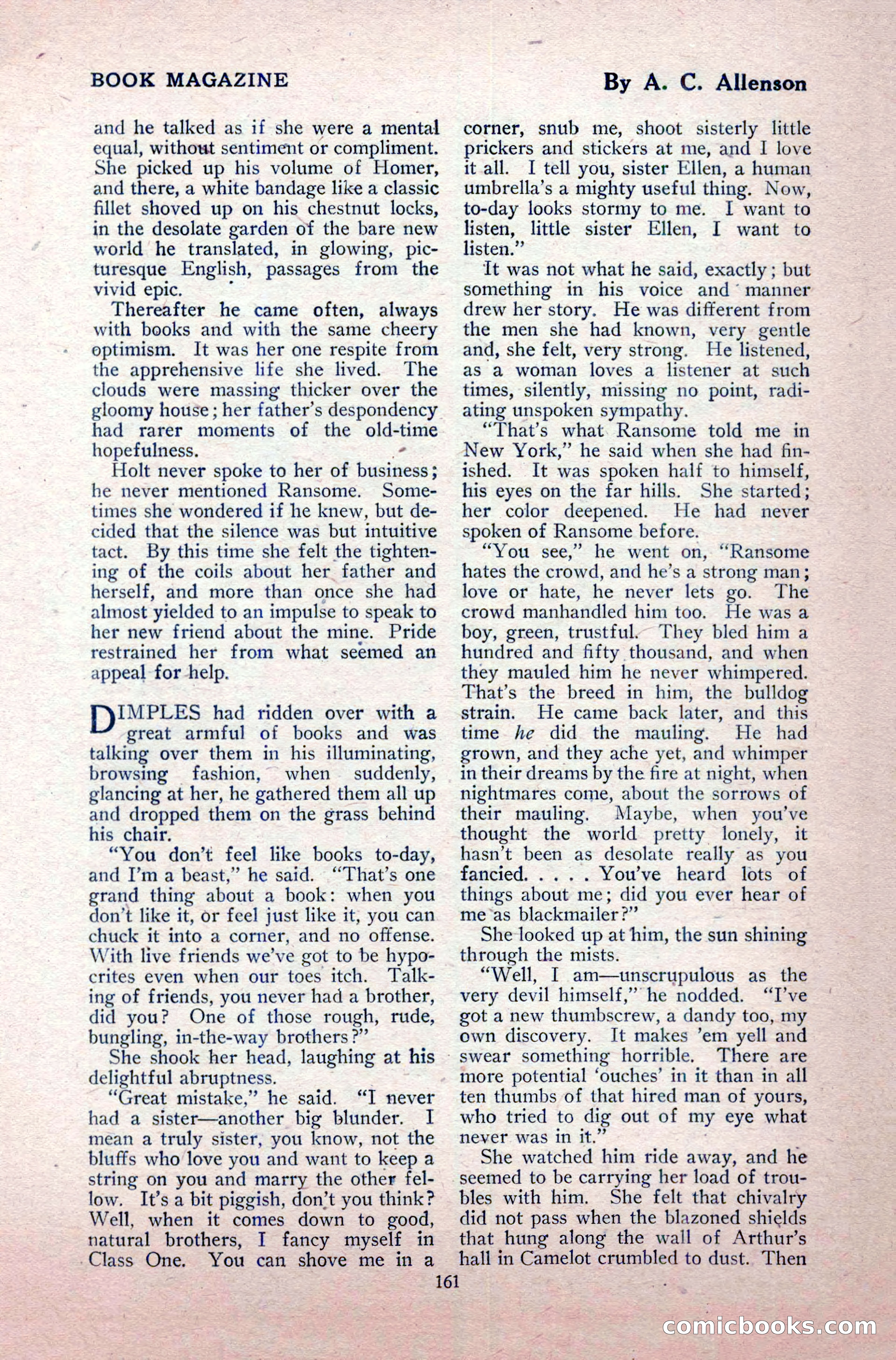 The Blue Book Magazine, May 1917 — page 167 of 220