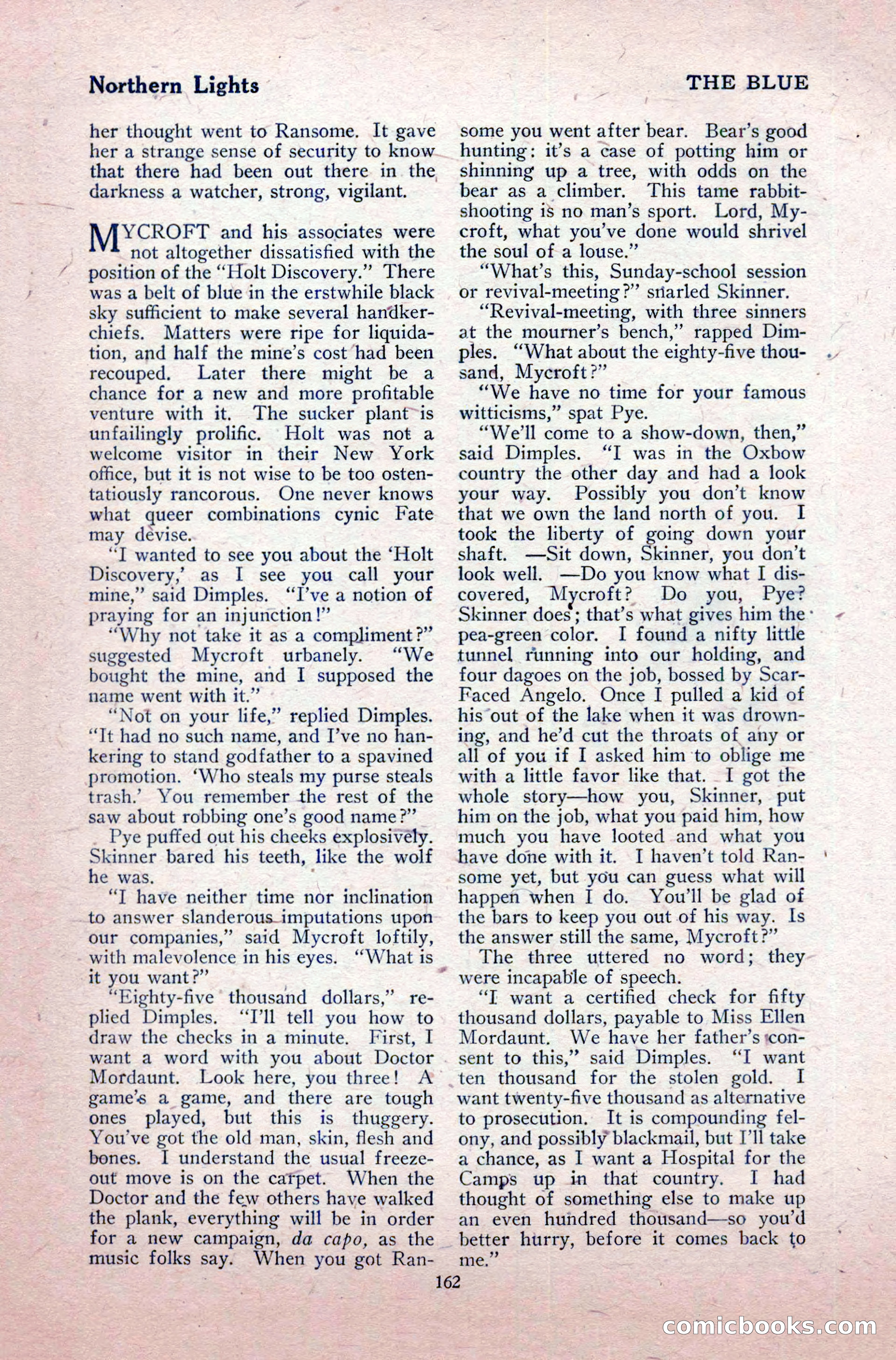 The Blue Book Magazine, May 1917 — page 168 of 220