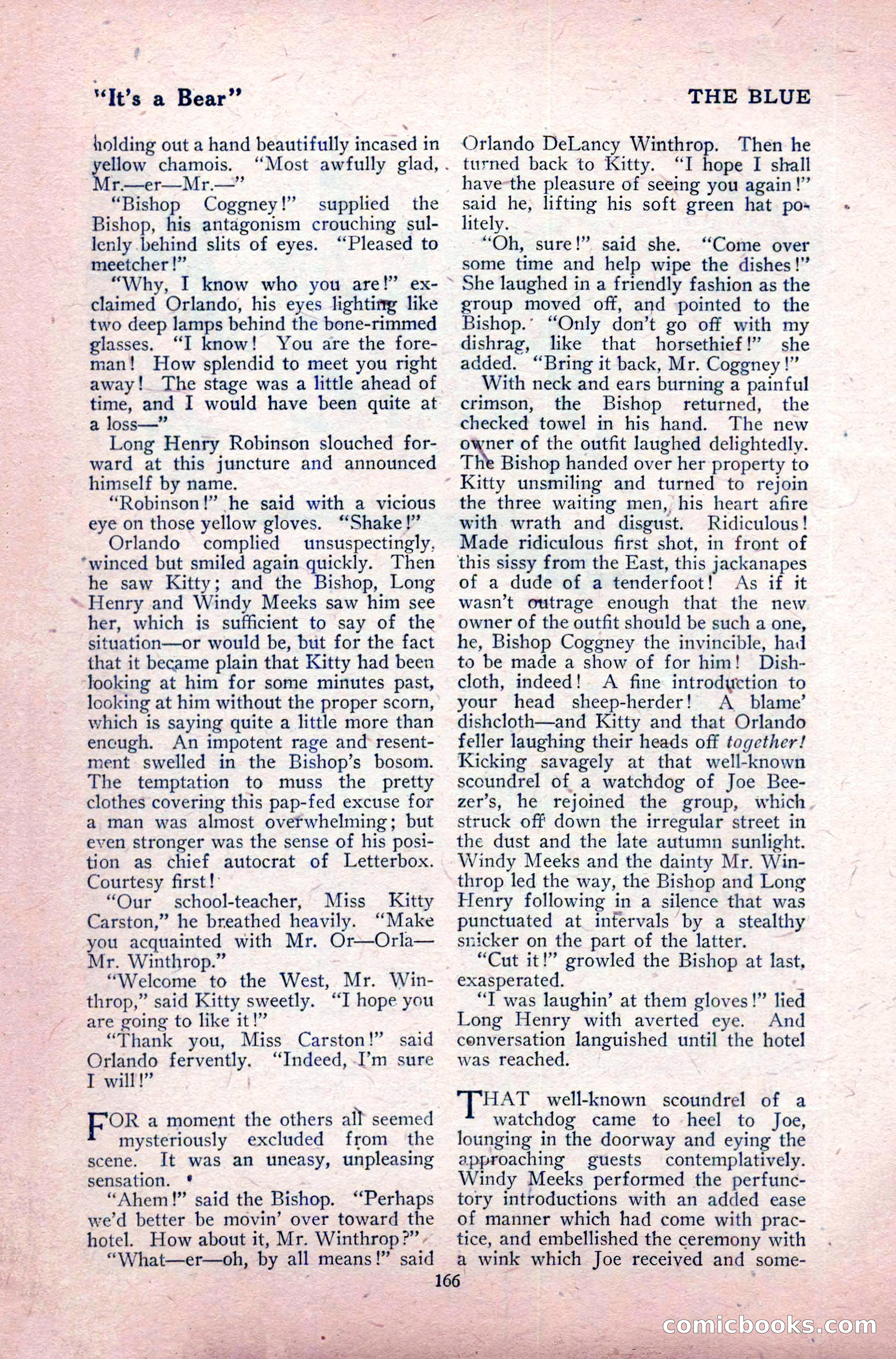 The Blue Book Magazine, May 1917 — page 172 of 220