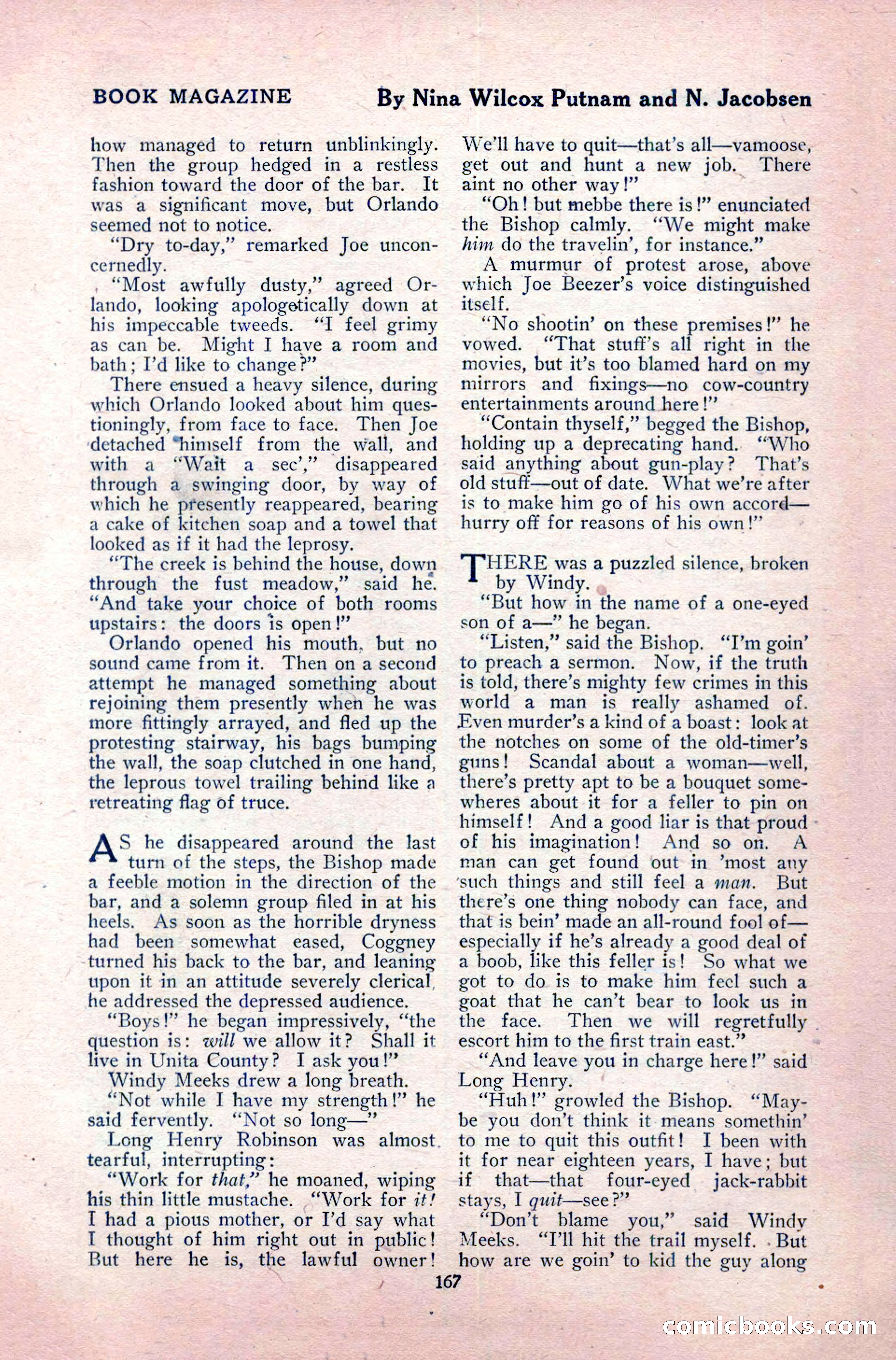 The Blue Book Magazine, May 1917 — page 173 of 220