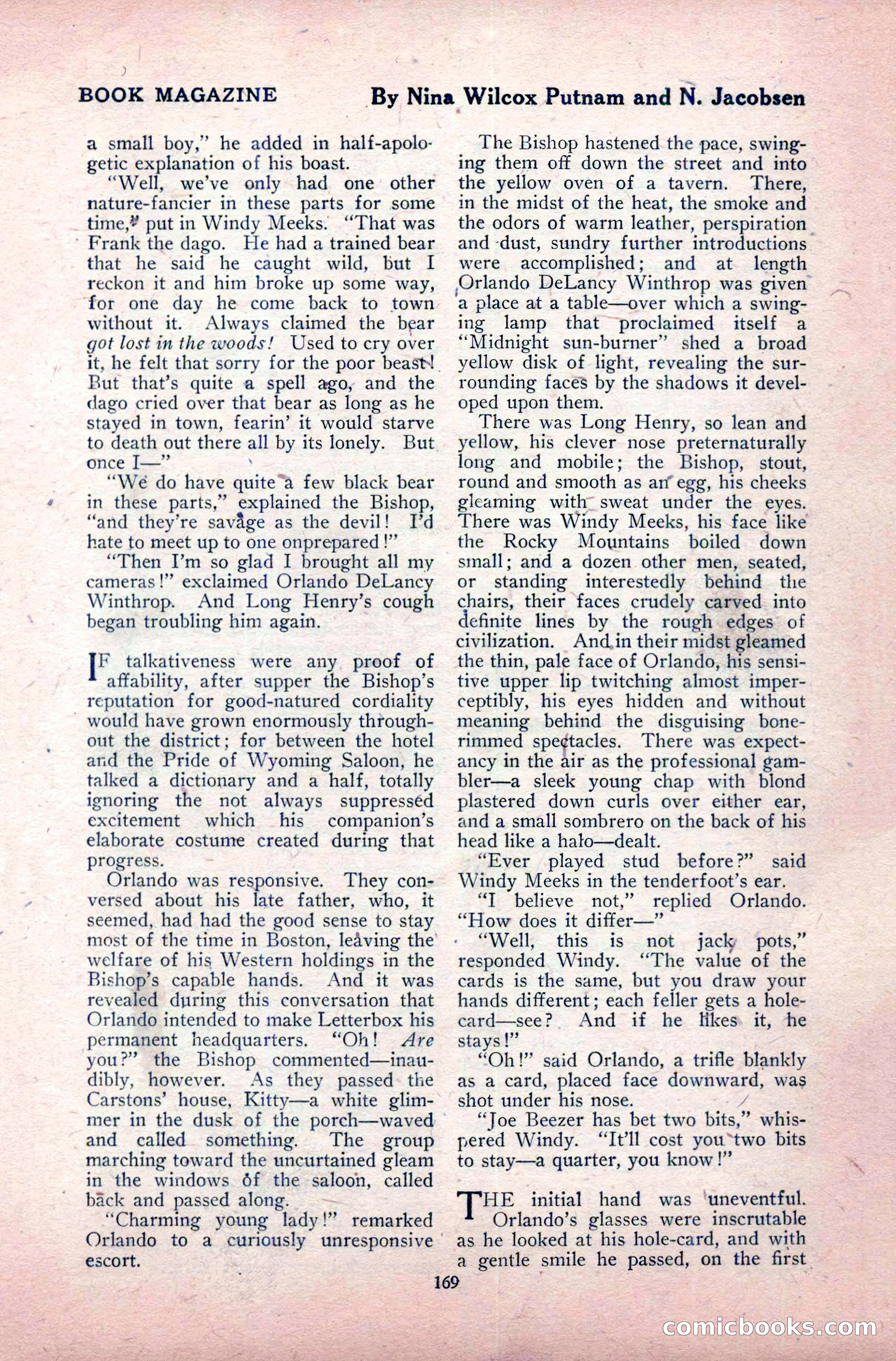 The Blue Book Magazine, May 1917 — page 175 of 220