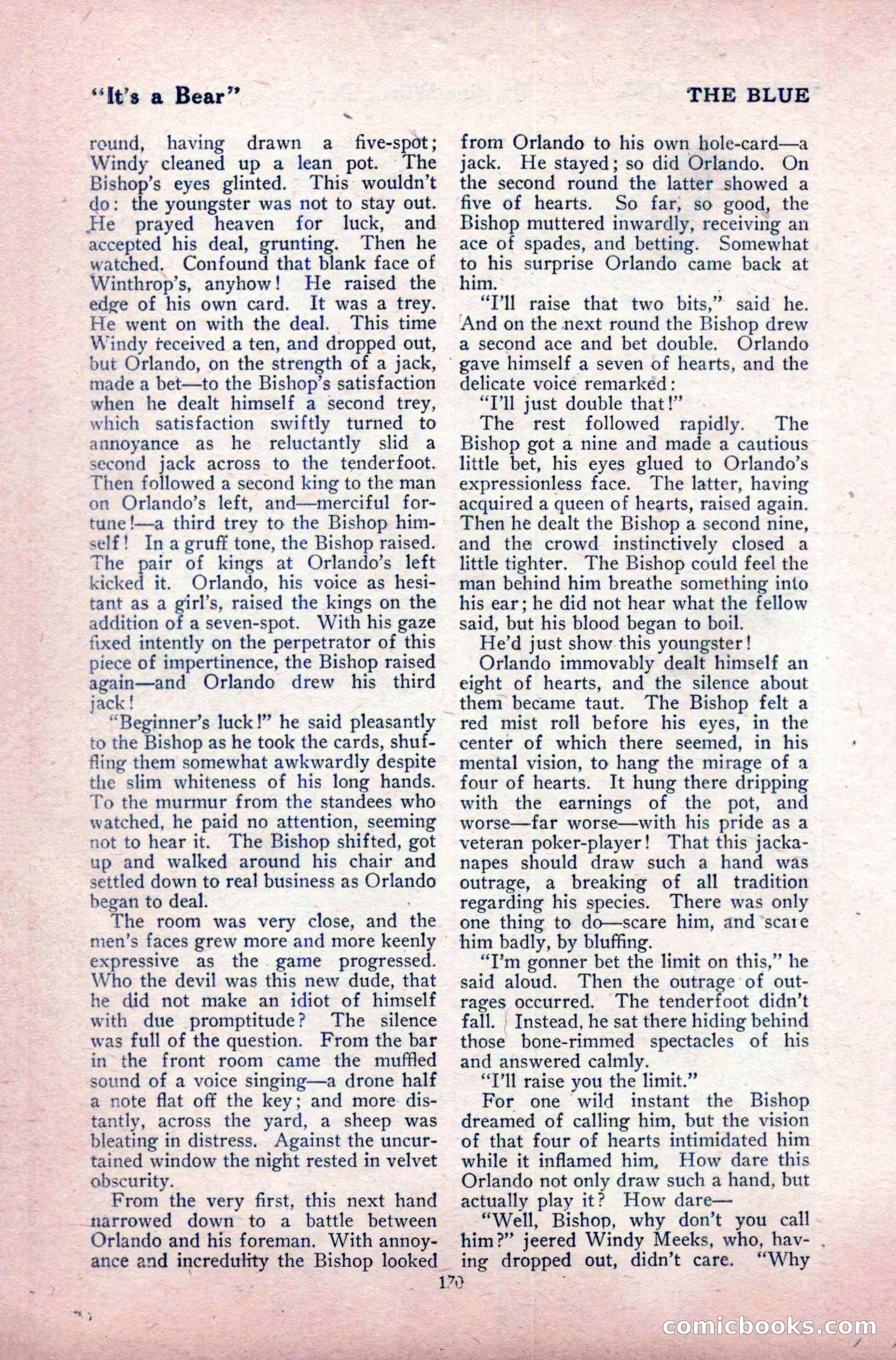 The Blue Book Magazine, May 1917 — page 176 of 220