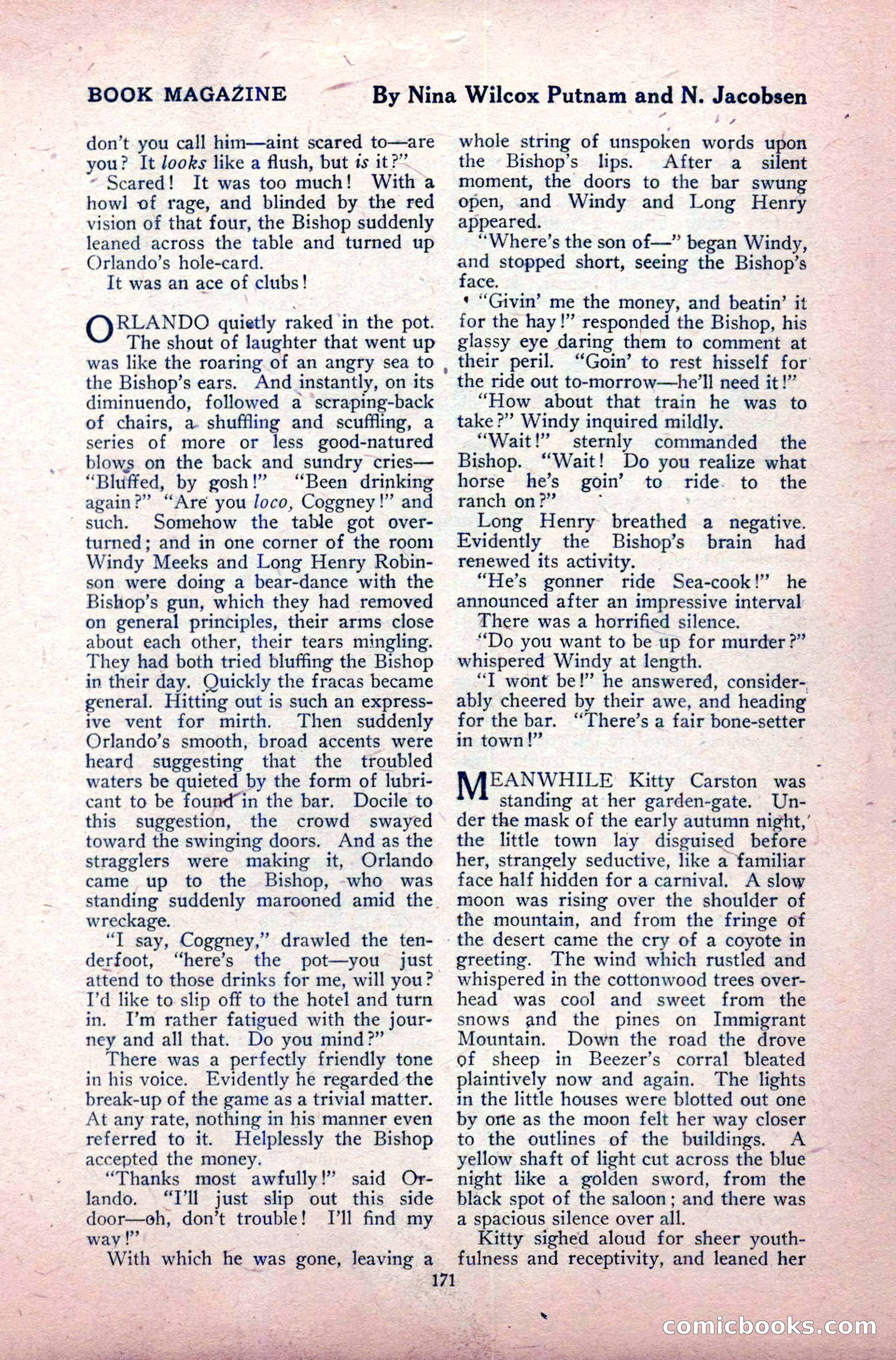 The Blue Book Magazine, May 1917 — page 177 of 220