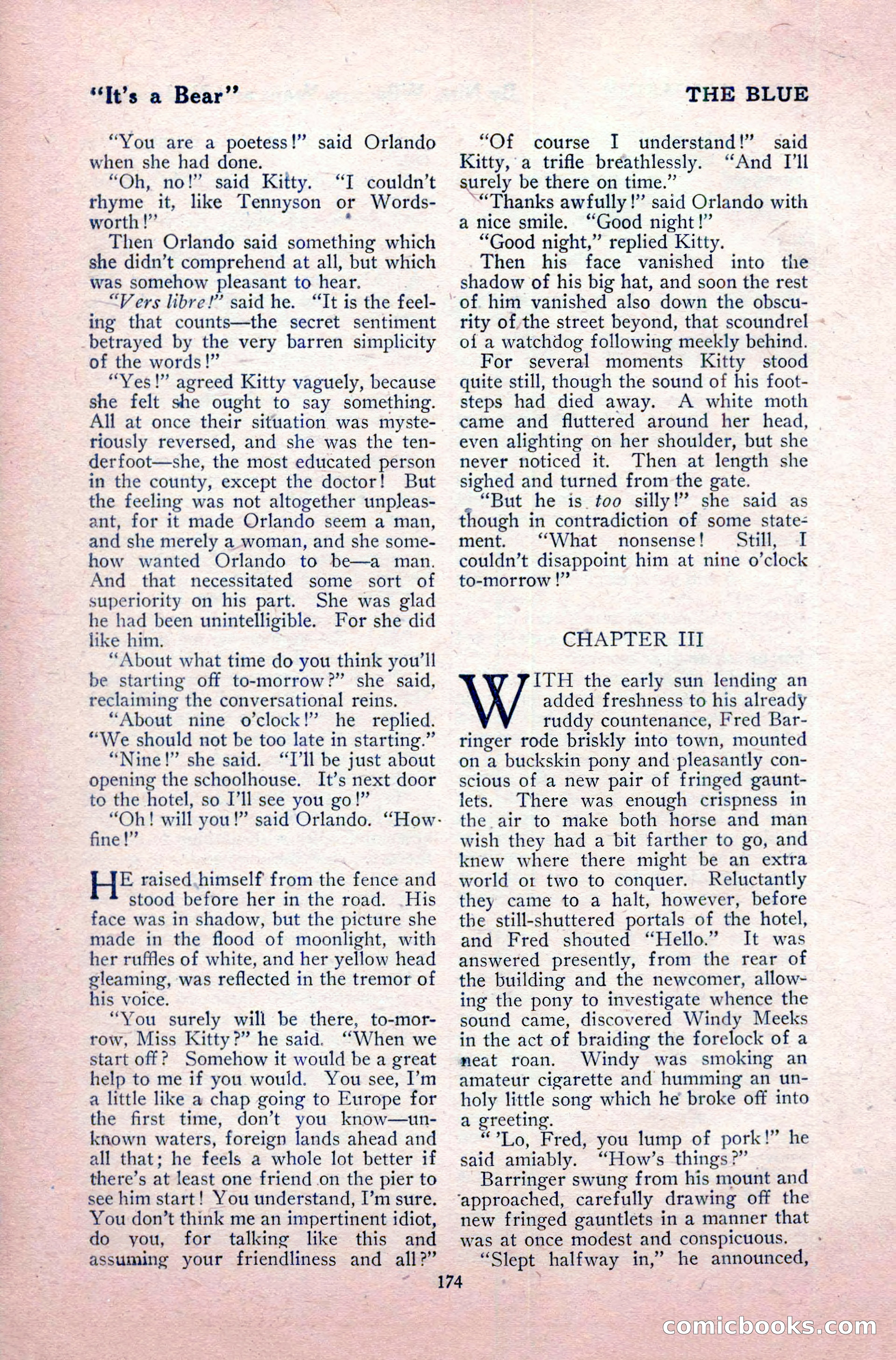 The Blue Book Magazine, May 1917 — page 180 of 220