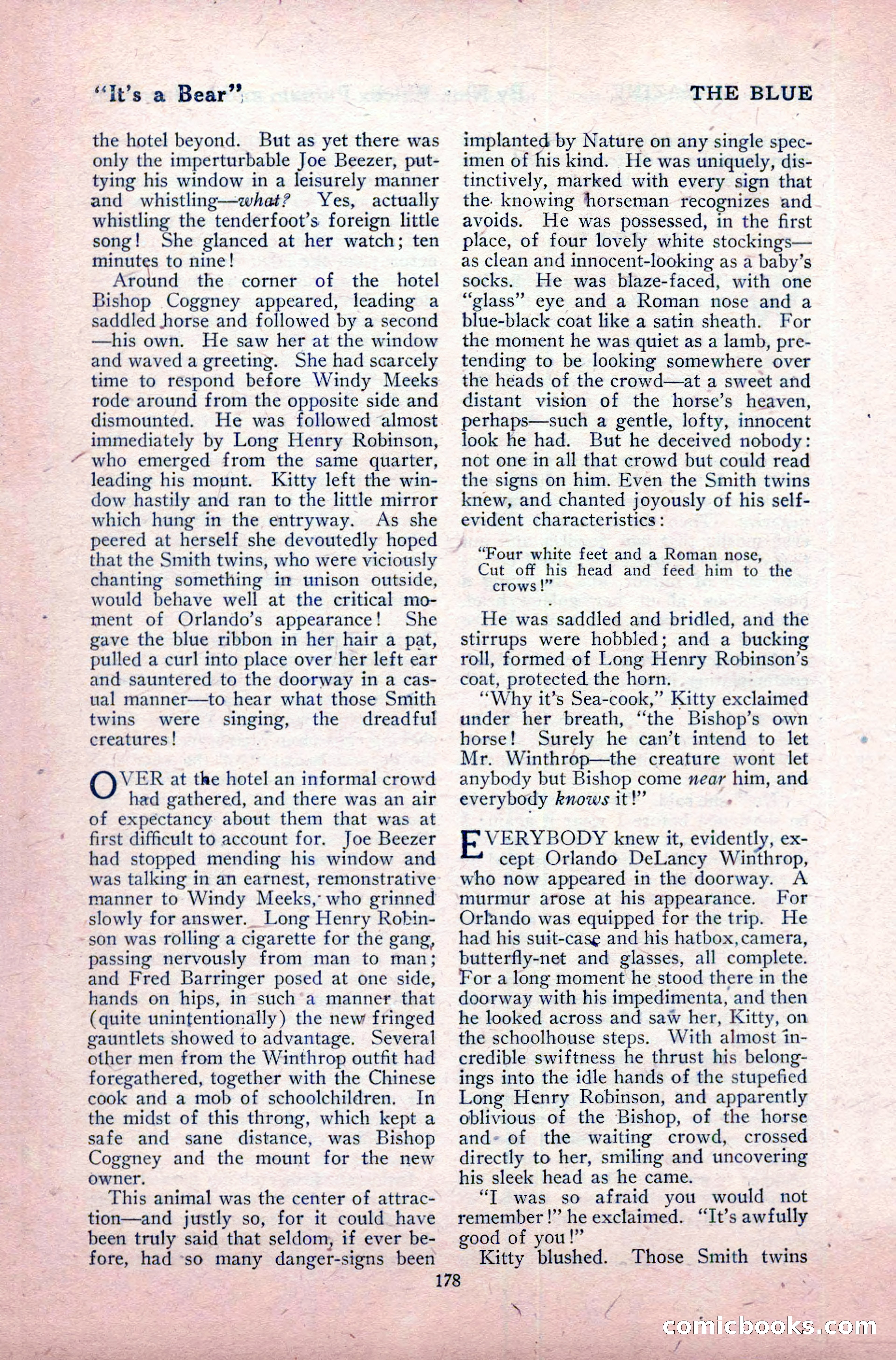 The Blue Book Magazine, May 1917 — page 184 of 220