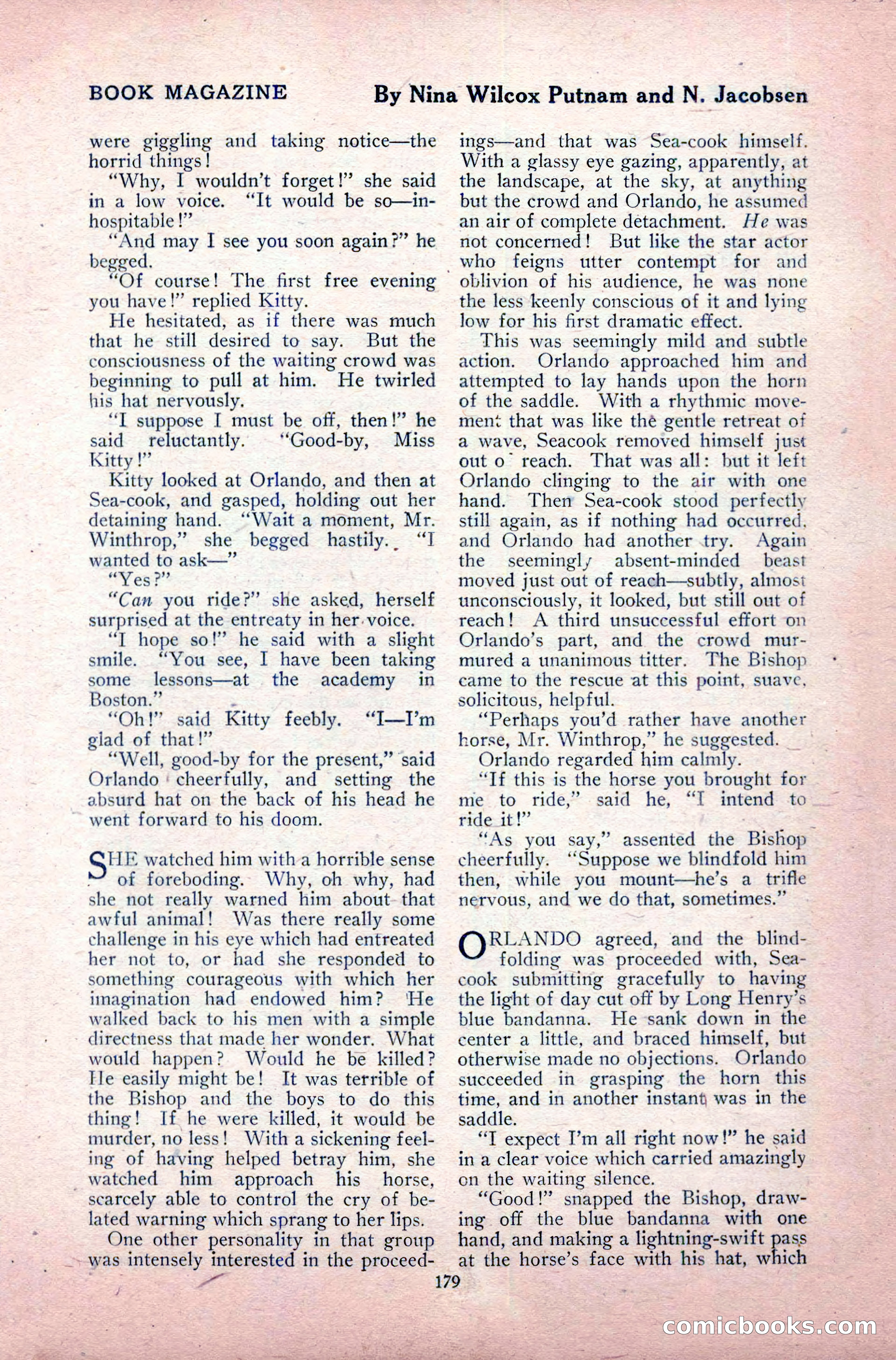 The Blue Book Magazine, May 1917 — page 185 of 220