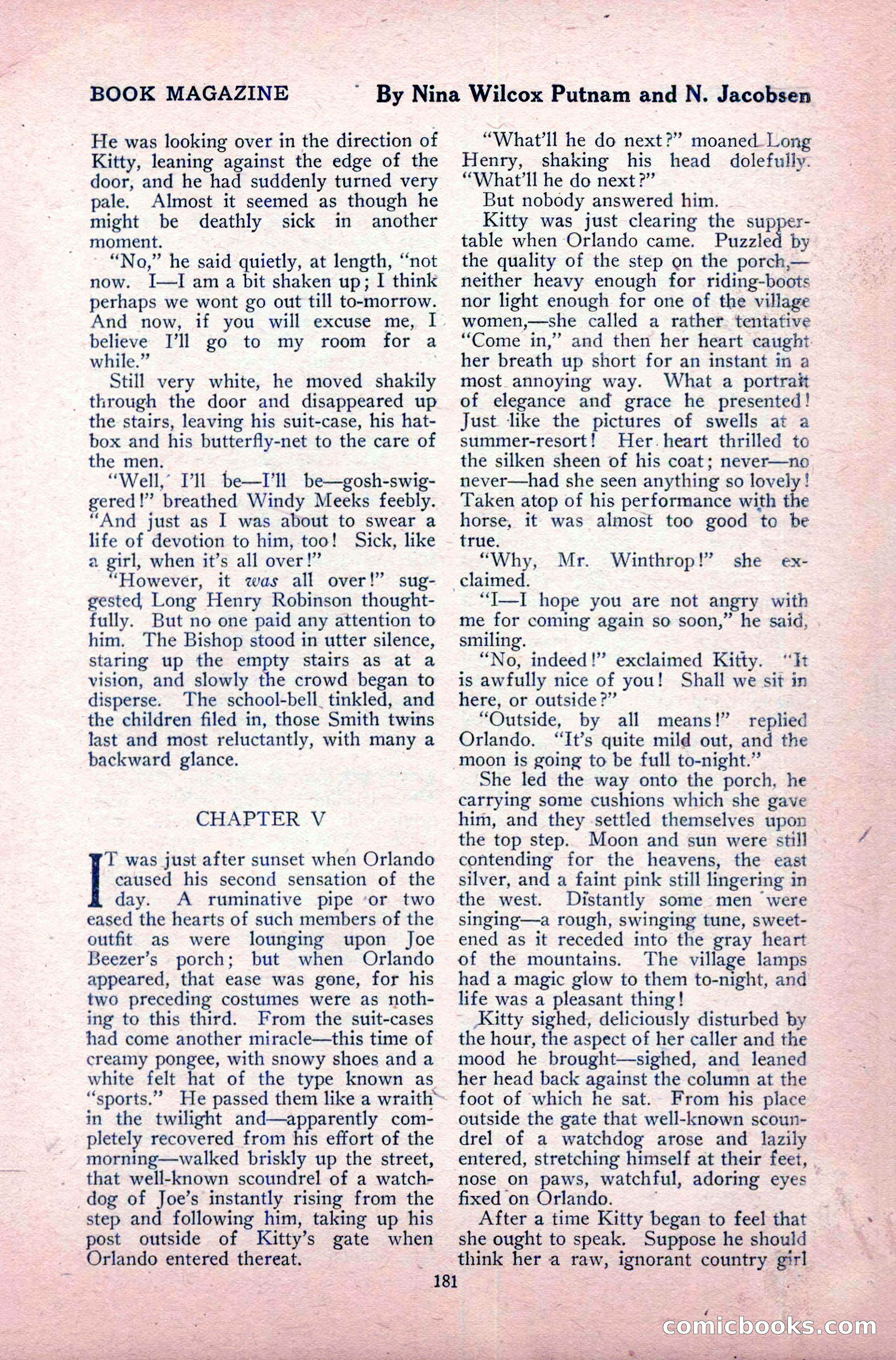 The Blue Book Magazine, May 1917 — page 187 of 220