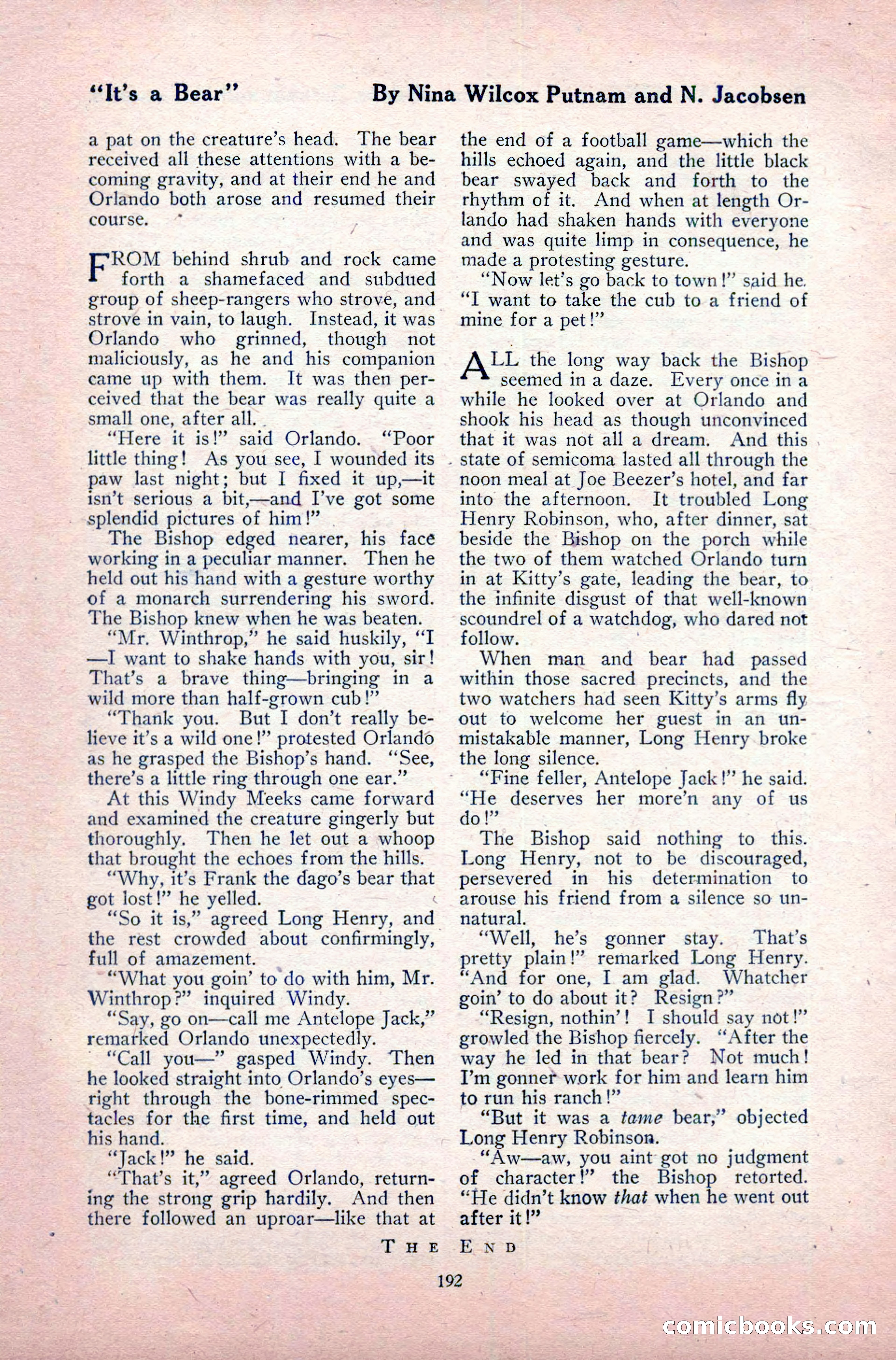 The Blue Book Magazine, May 1917 — page 198 of 220