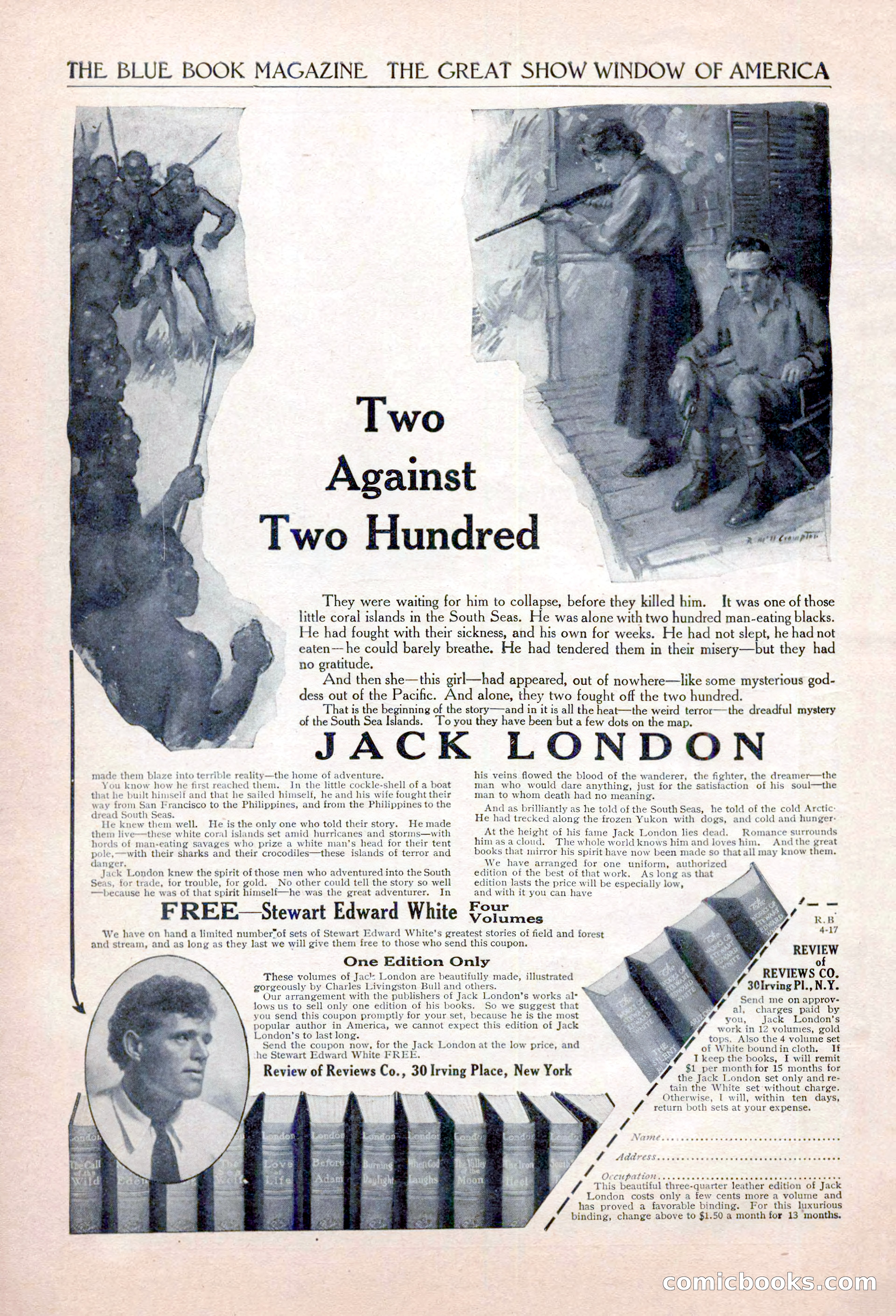 The Blue Book Magazine, May 1917 — page 200 of 220