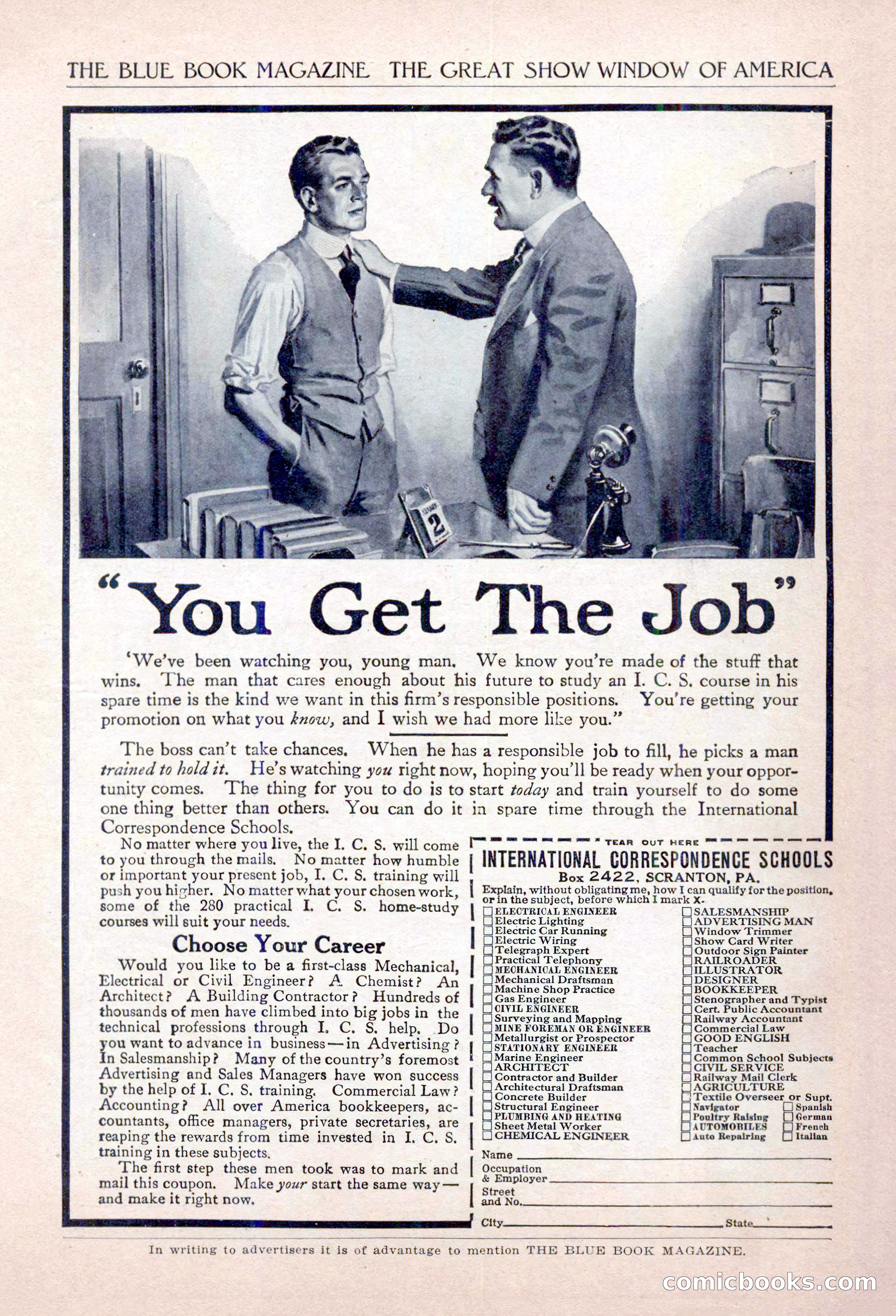 The Blue Book Magazine, May 1917 — page 201 of 220