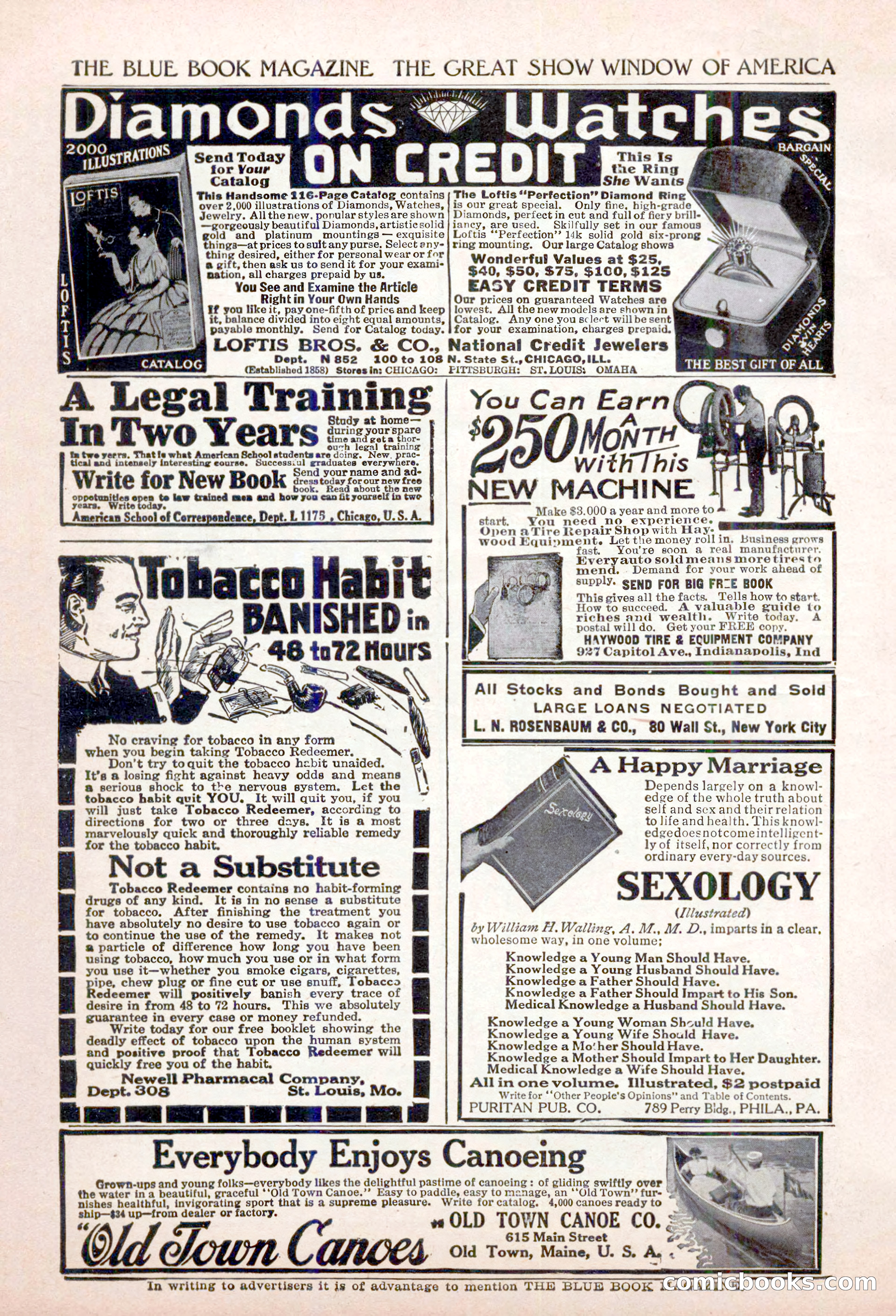 The Blue Book Magazine, May 1917 — page 206 of 220