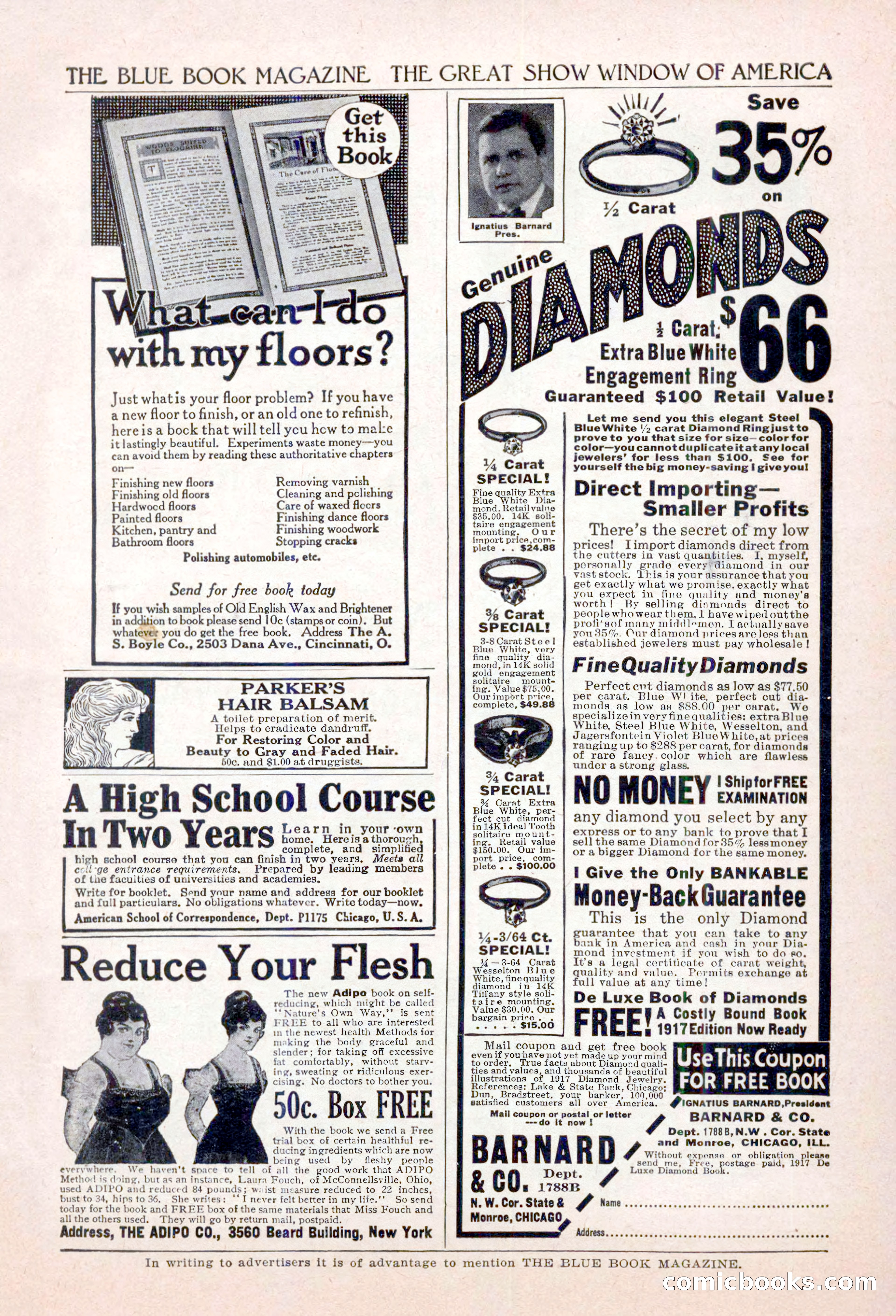 The Blue Book Magazine, May 1917 — page 209 of 220