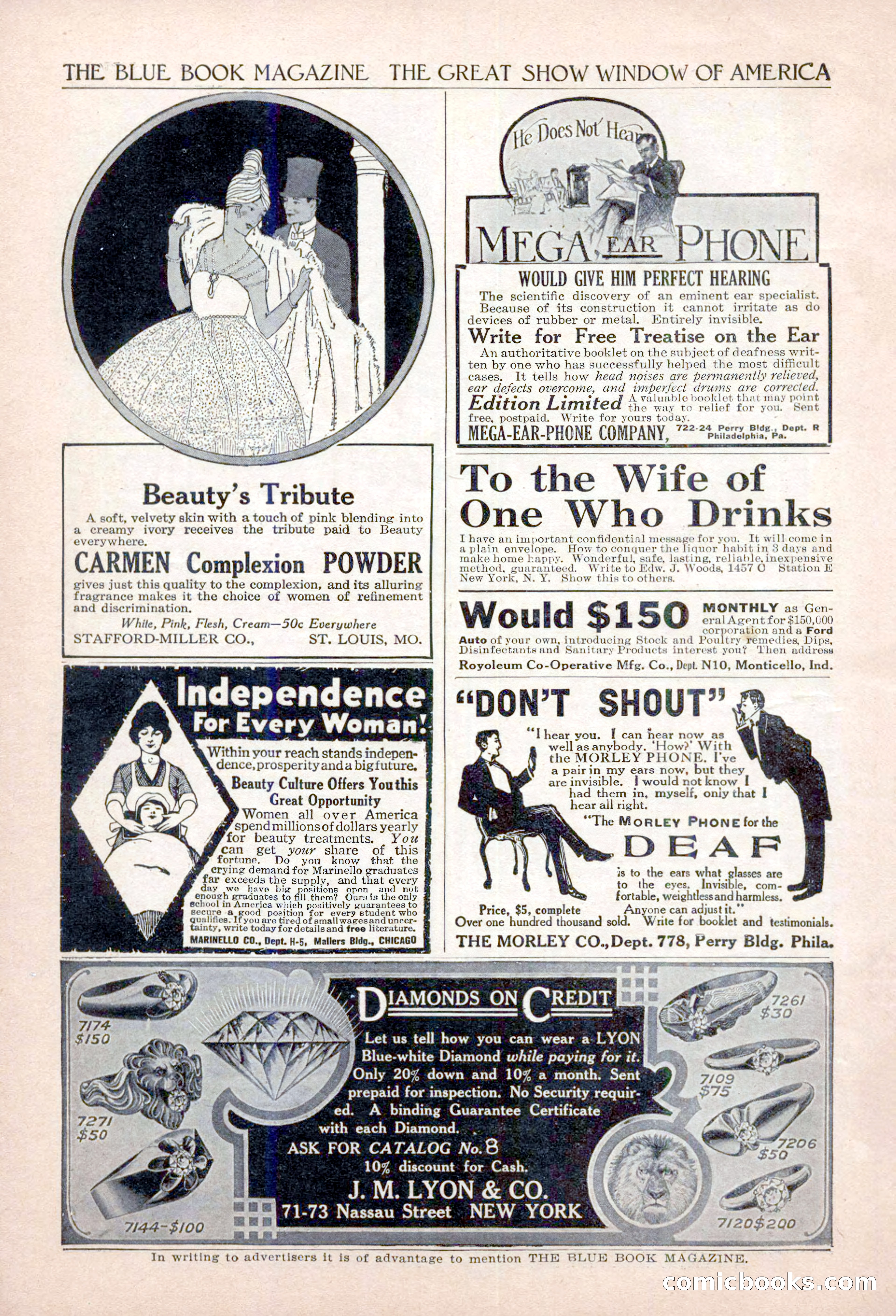 The Blue Book Magazine, May 1917 — page 210 of 220