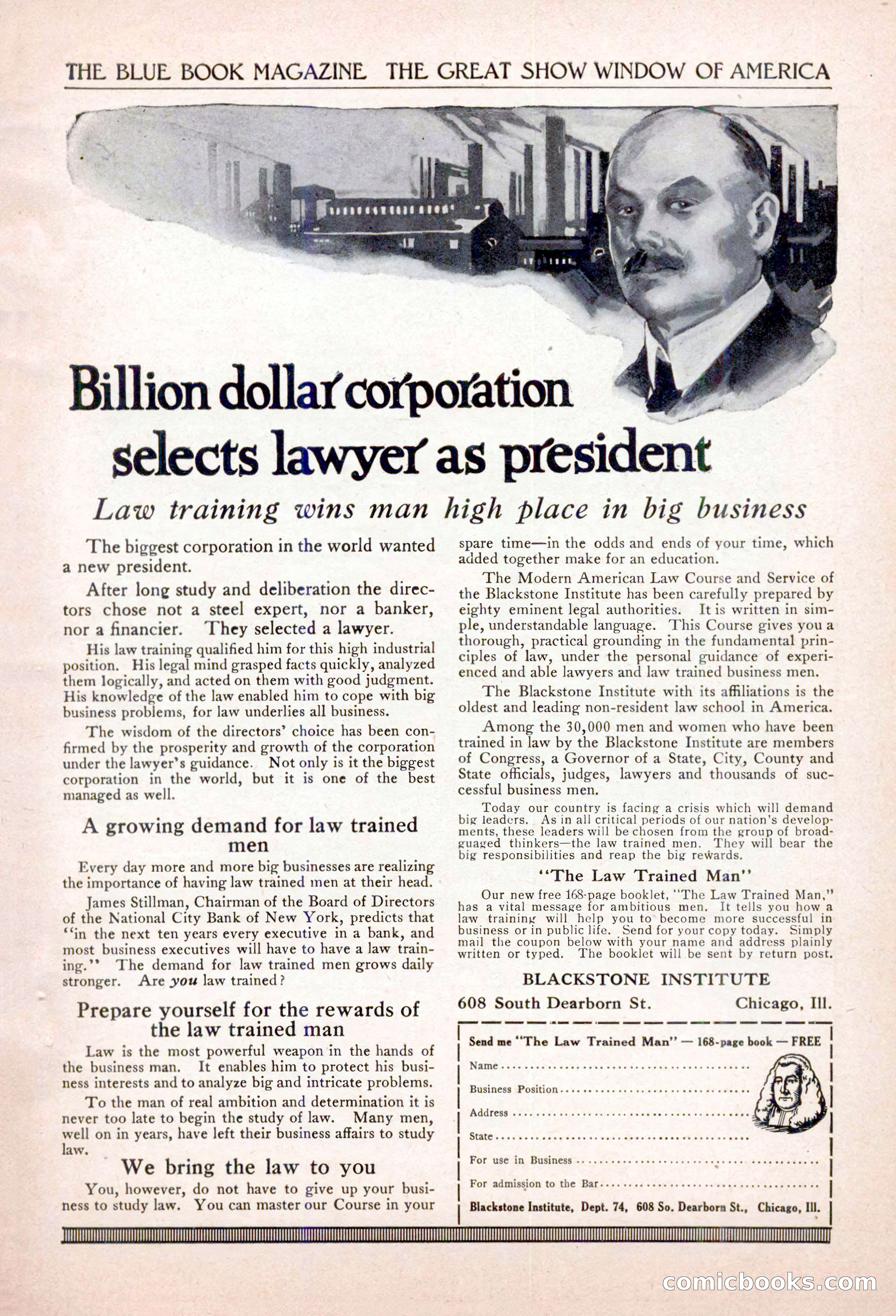 The Blue Book Magazine, May 1917 — page 215 of 220
