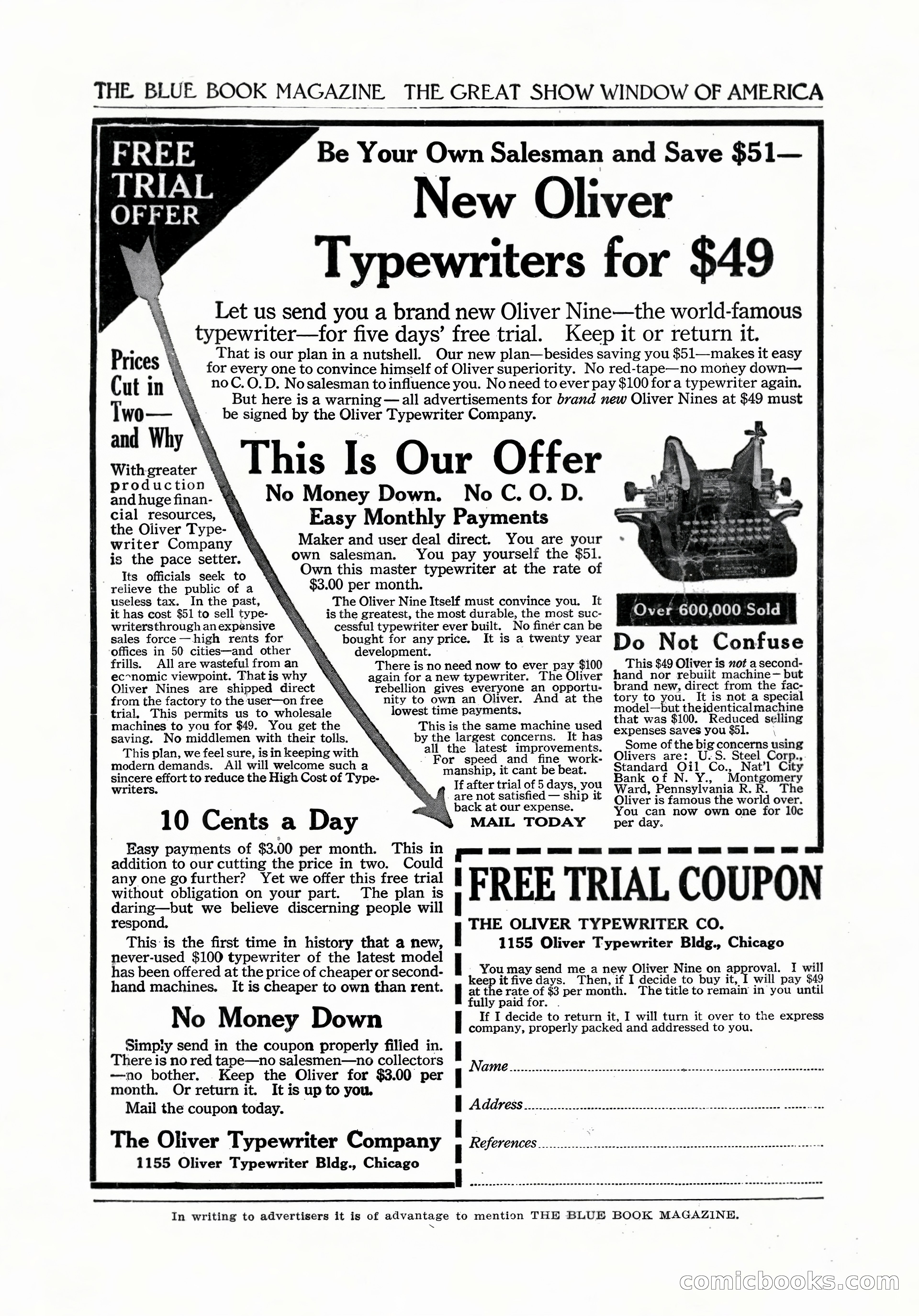 The Blue Book Magazine, May 1917 — page 219 of 220