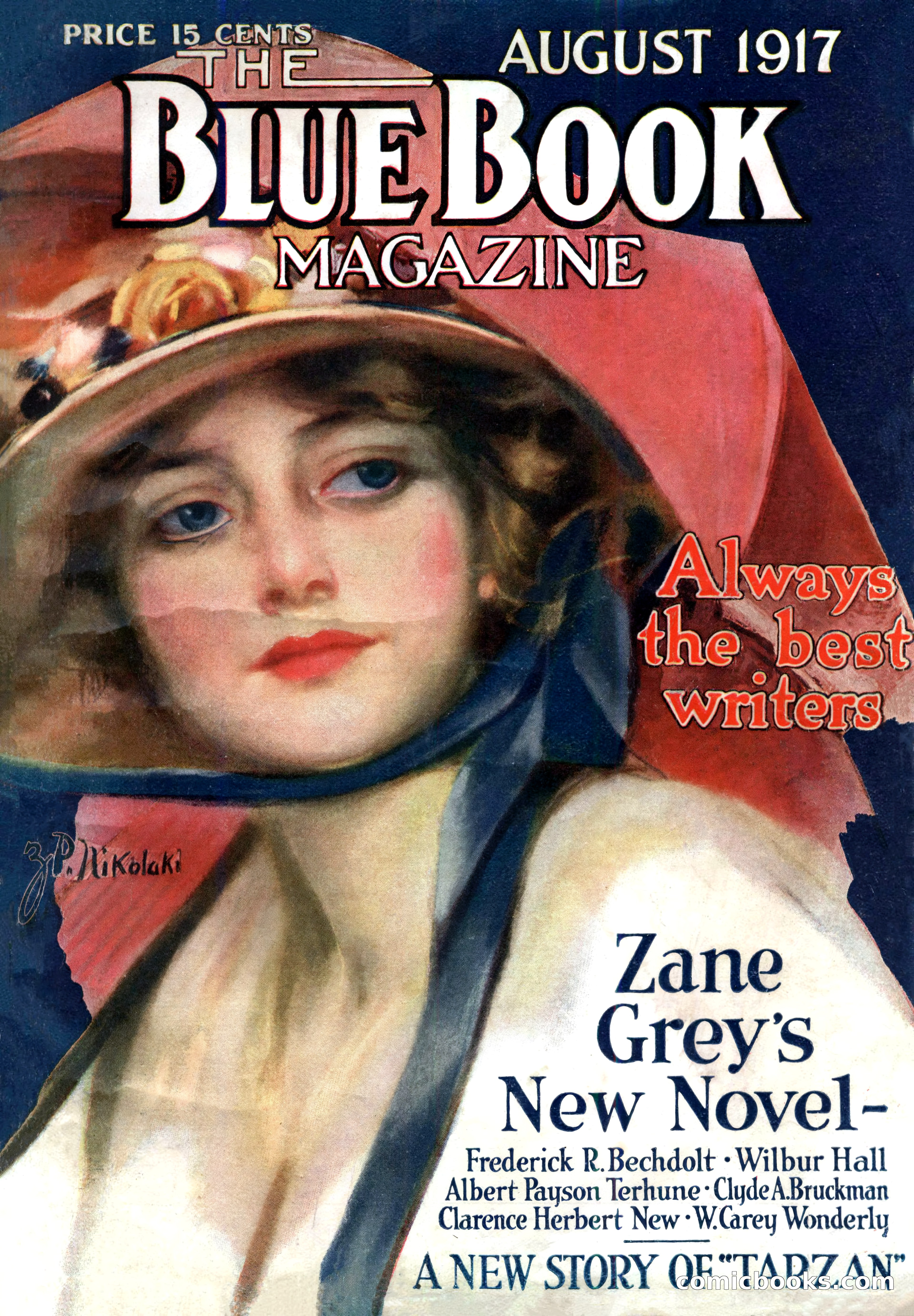 The Blue Book Magazine, August 1917 — page 1 of 216