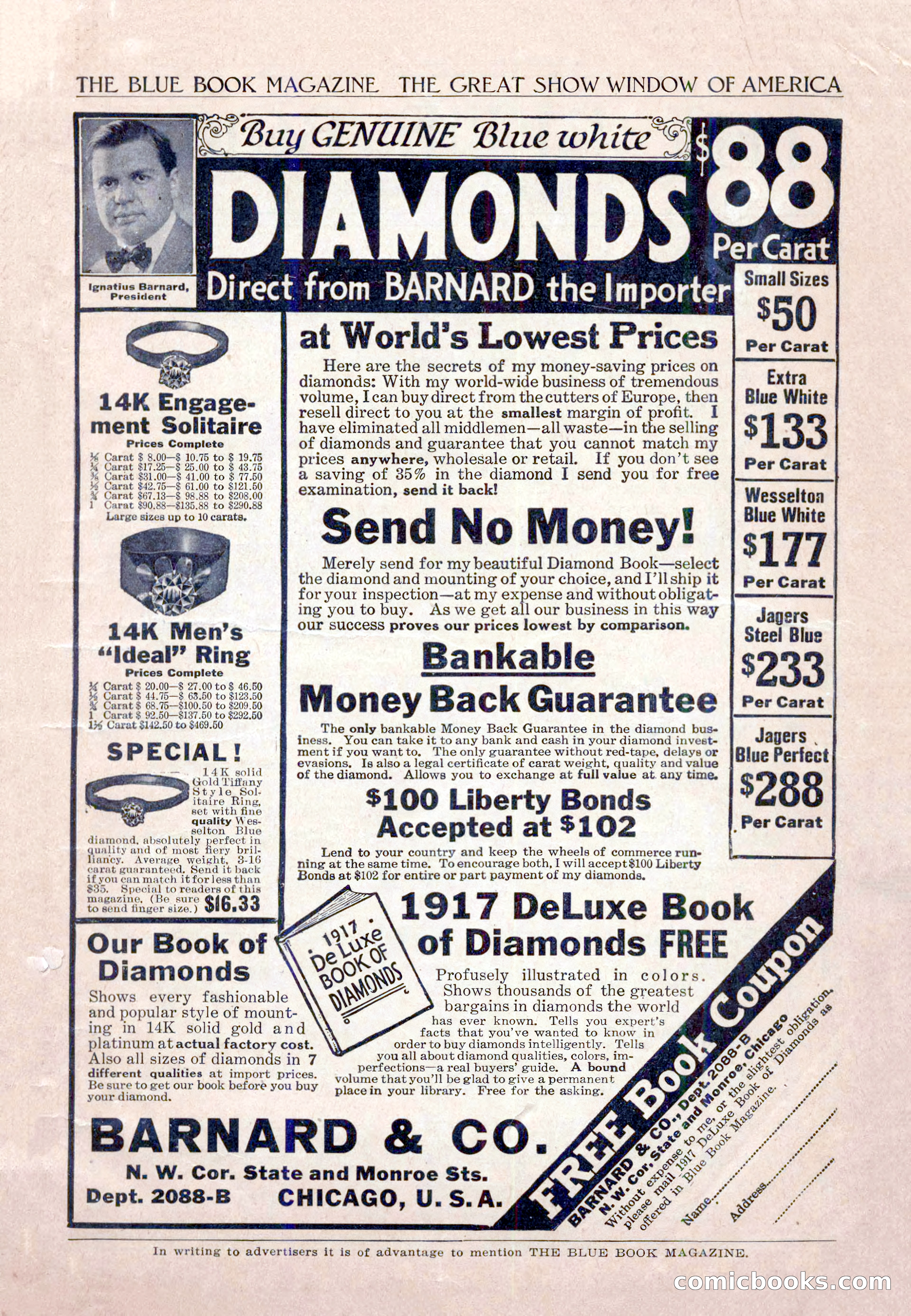 The Blue Book Magazine, August 1917 — page 3 of 216