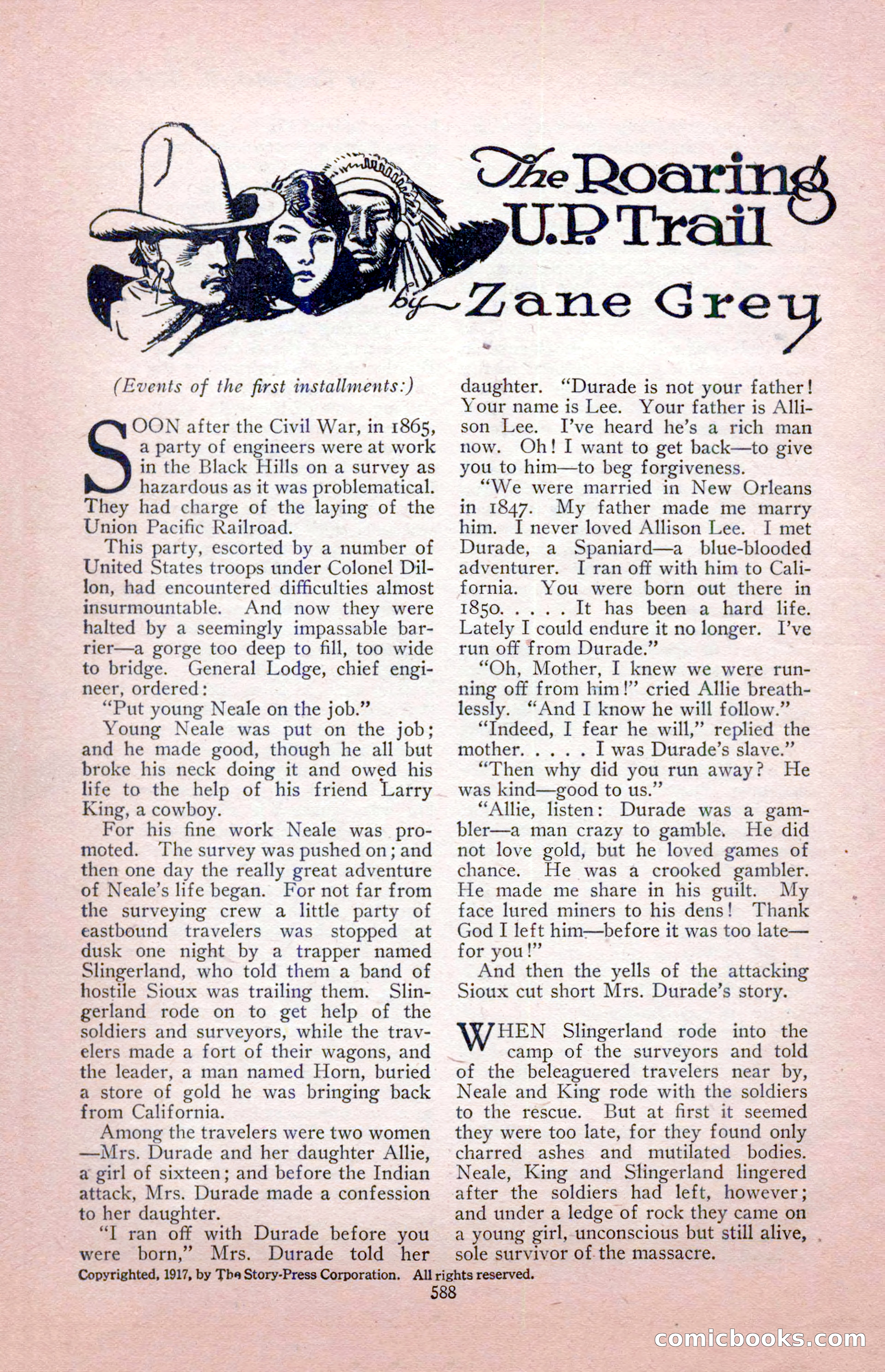The Blue Book Magazine, August 1917 — page 18 of 216