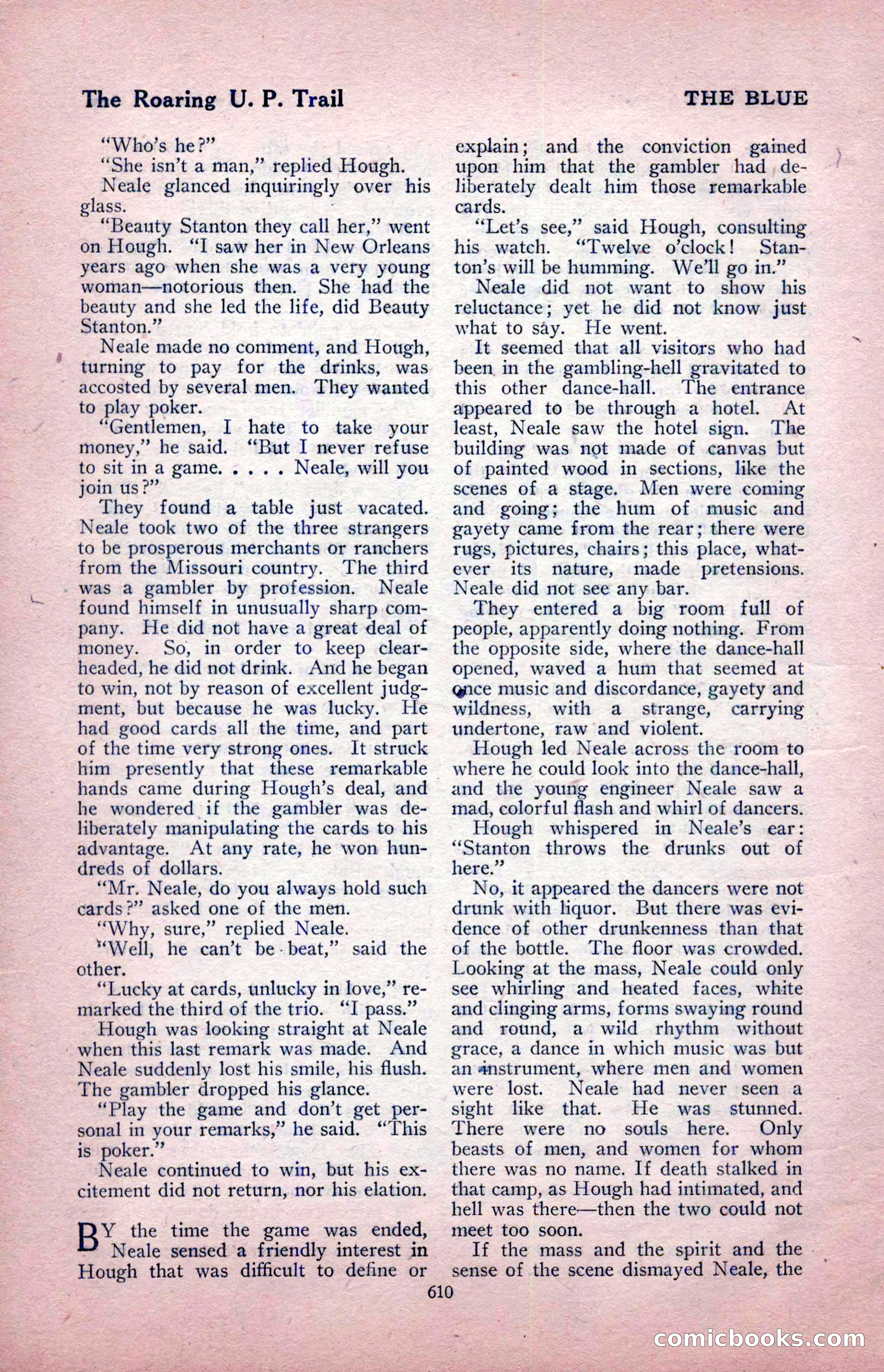 The Blue Book Magazine, August 1917 — page 40 of 216