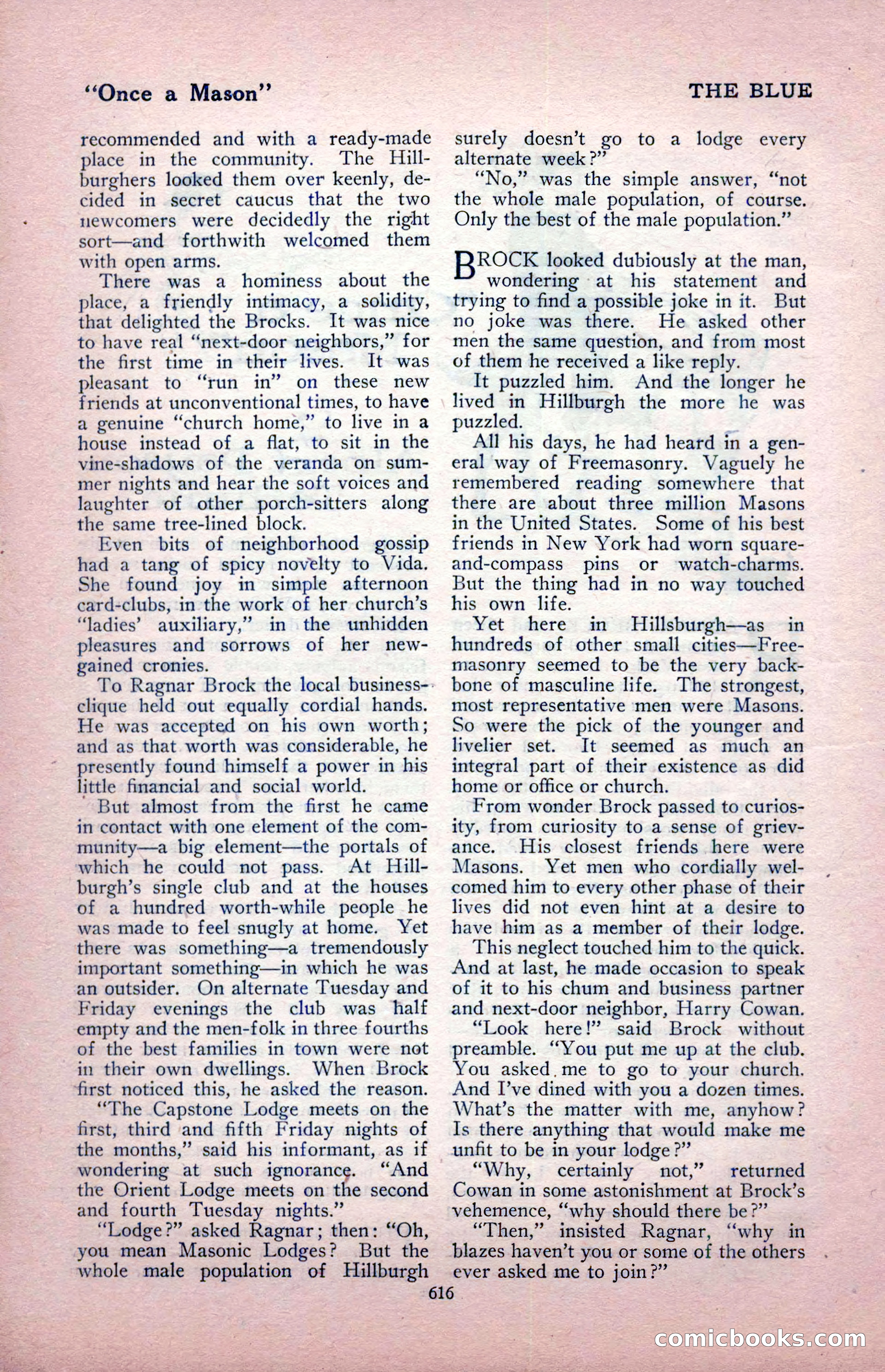 The Blue Book Magazine, August 1917 — page 46 of 216