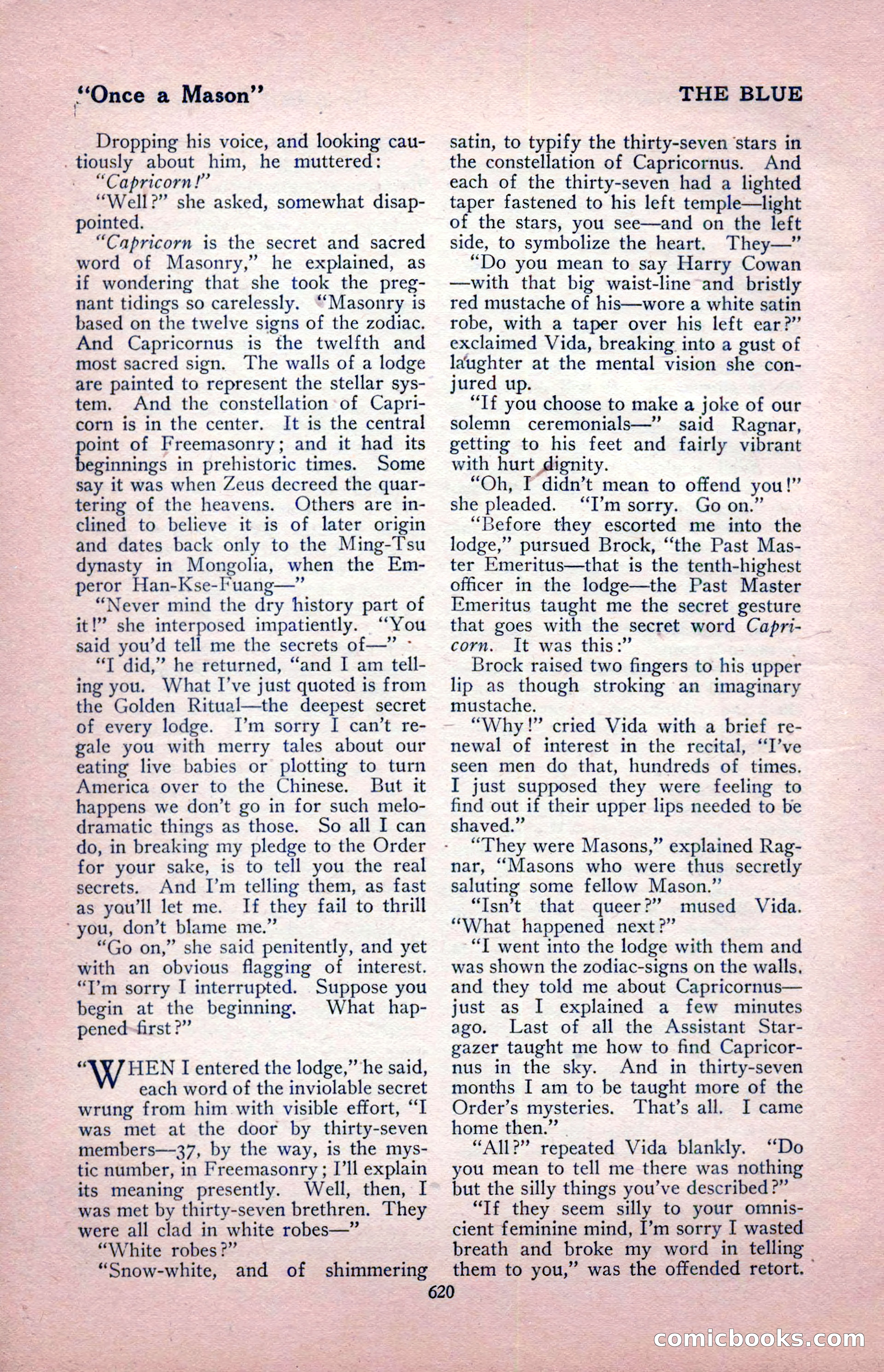 The Blue Book Magazine, August 1917 — page 50 of 216