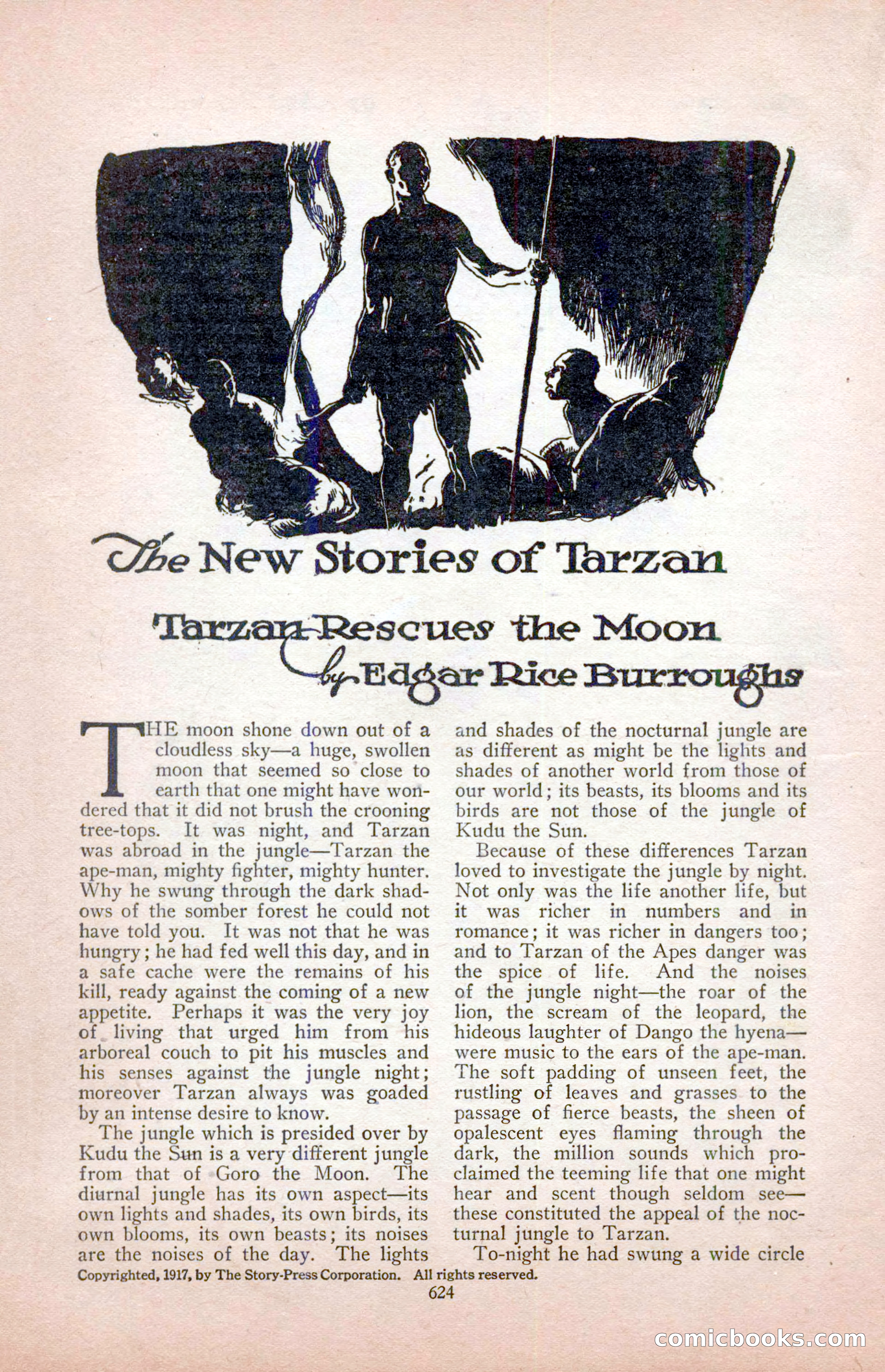 The Blue Book Magazine, August 1917 — page 54 of 216