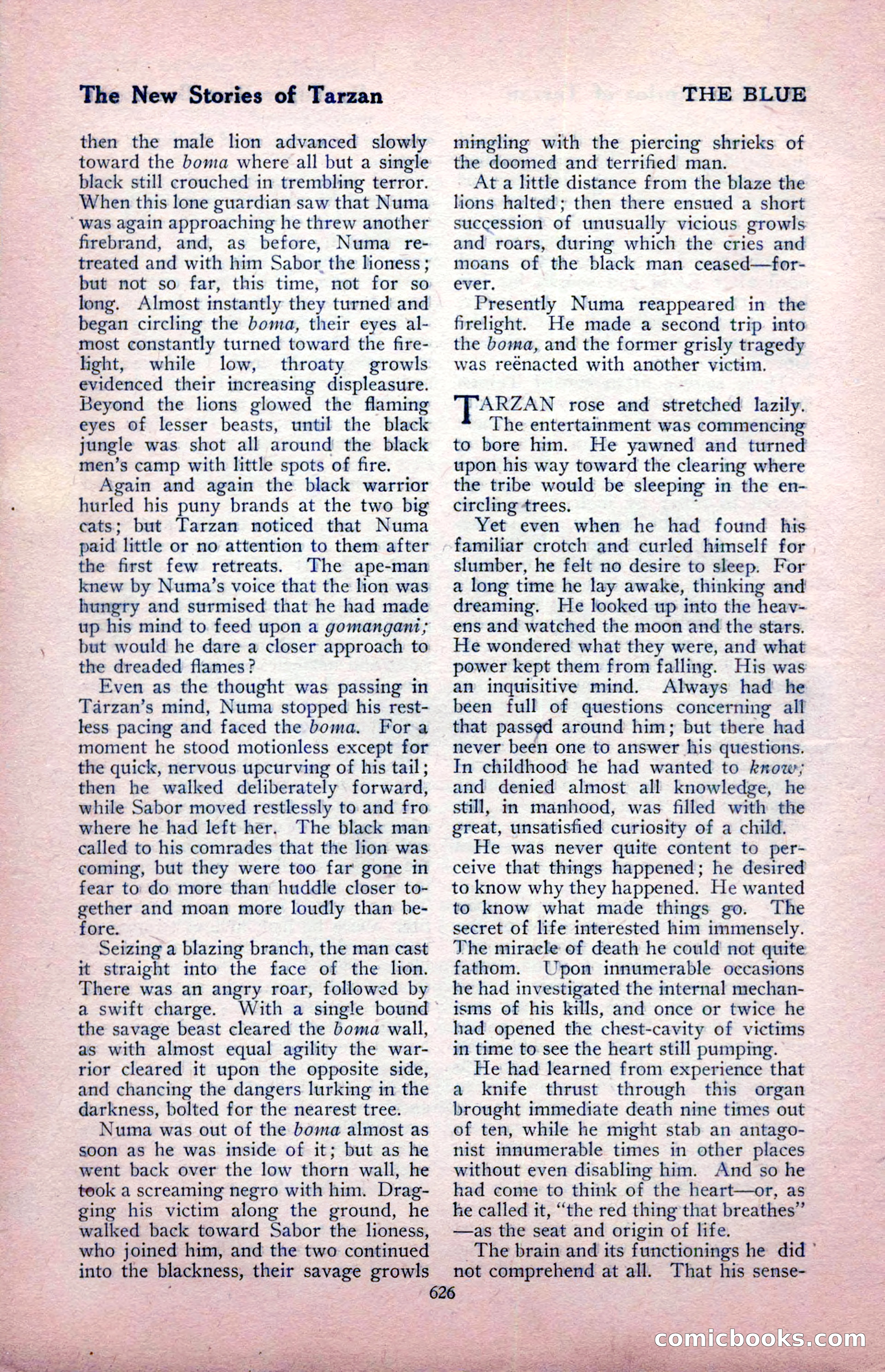The Blue Book Magazine, August 1917 — page 56 of 216