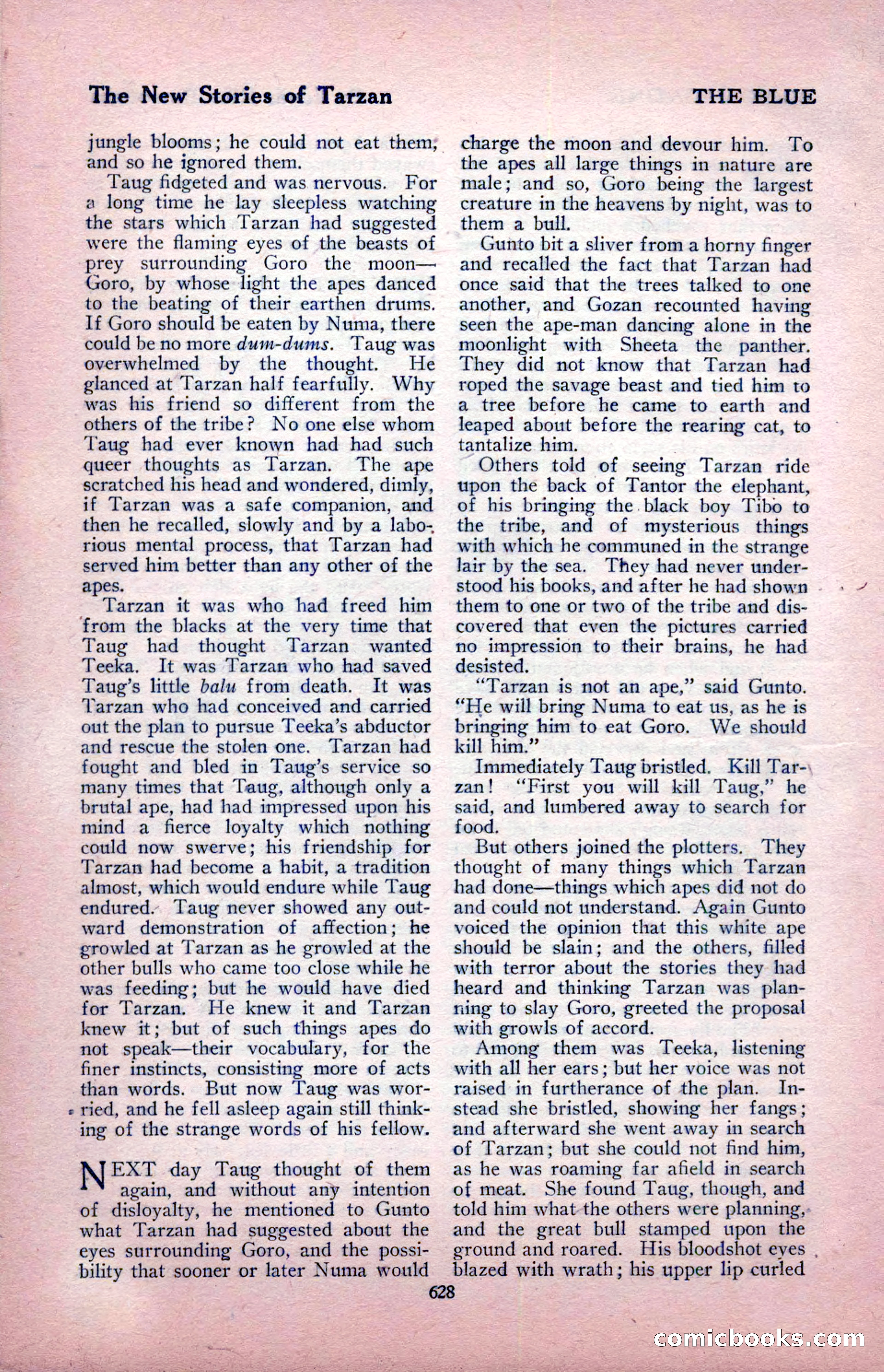 The Blue Book Magazine, August 1917 — page 58 of 216