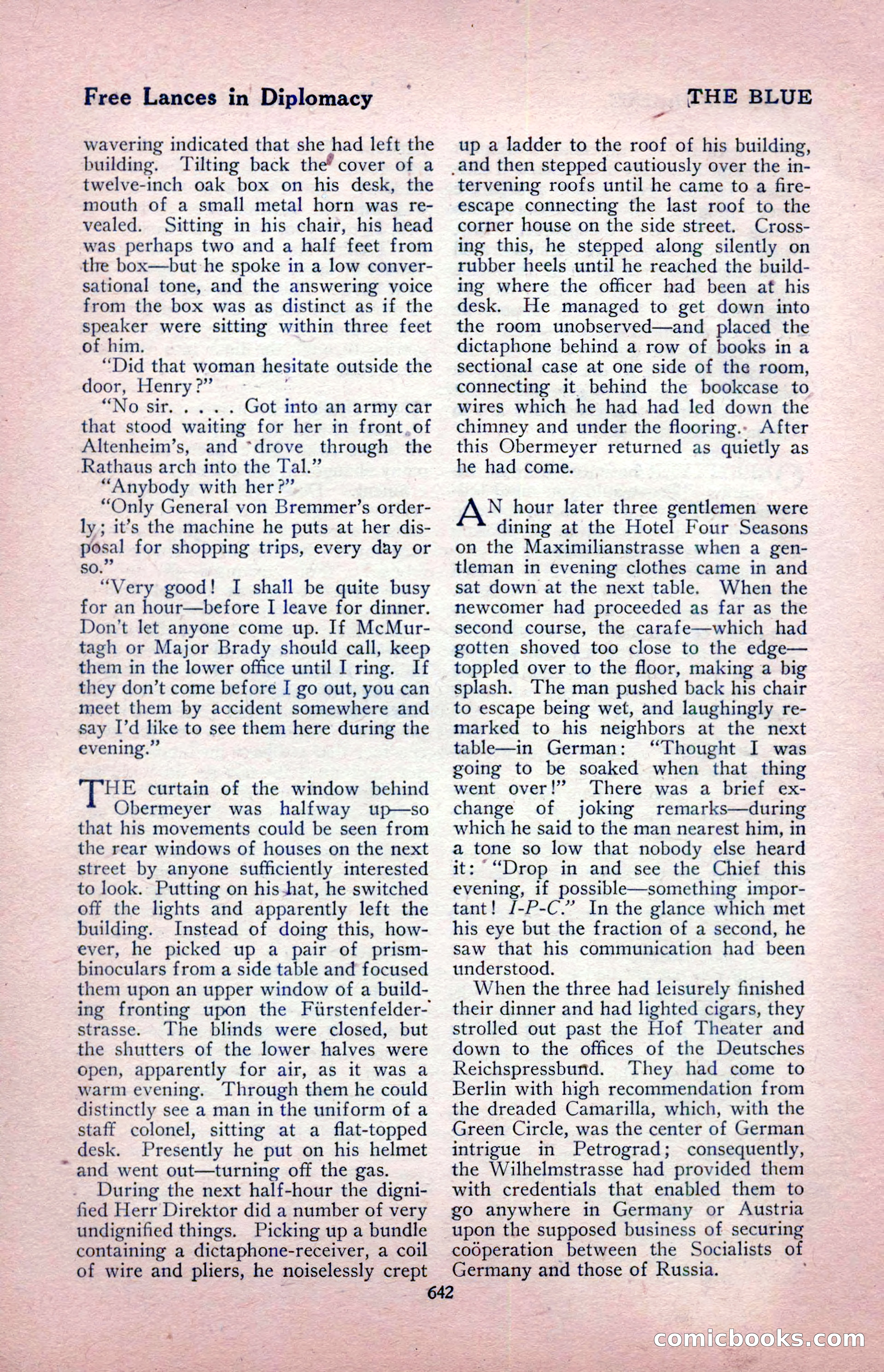 The Blue Book Magazine, August 1917 — page 72 of 216