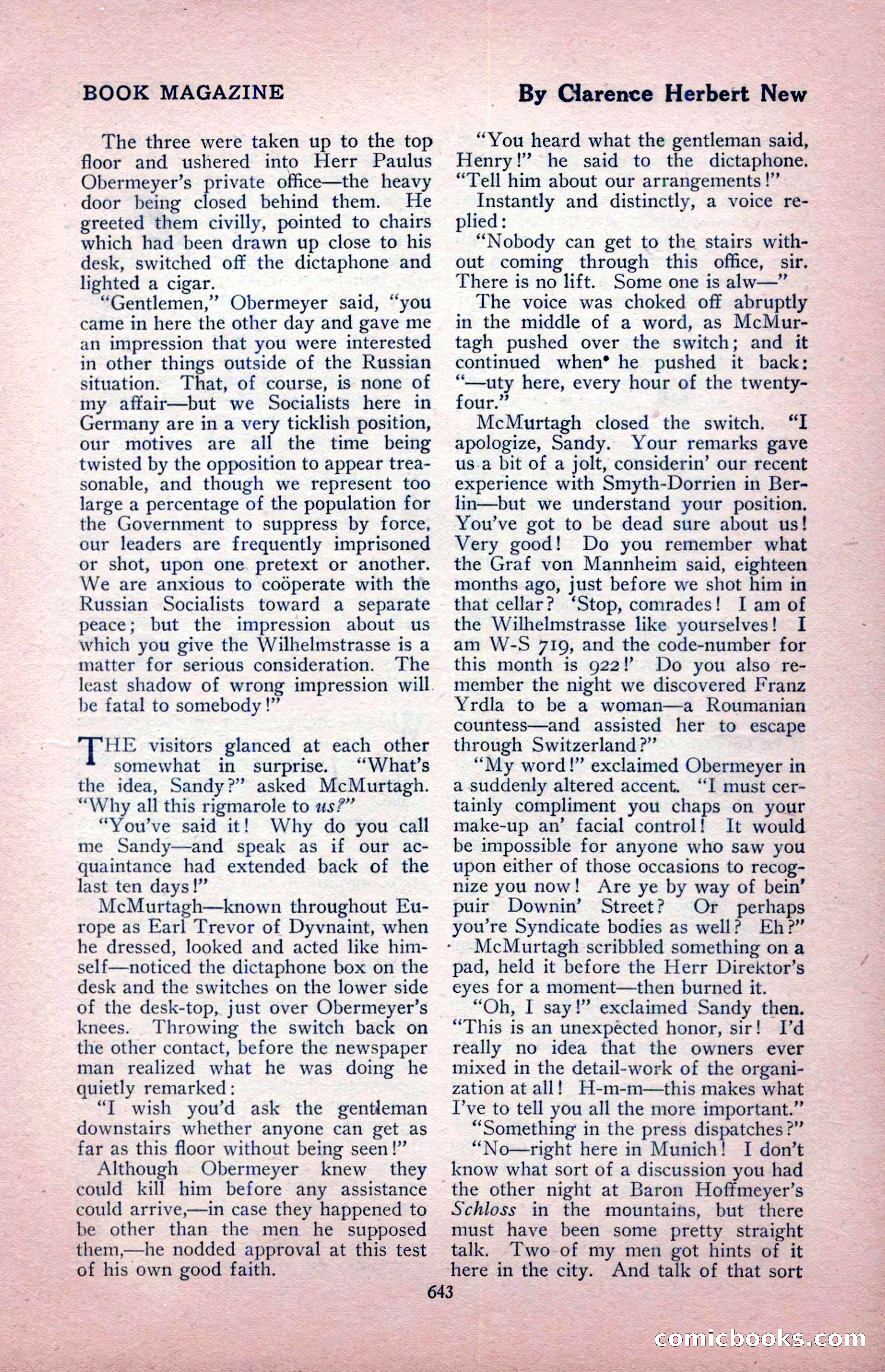 The Blue Book Magazine, August 1917 — page 73 of 216