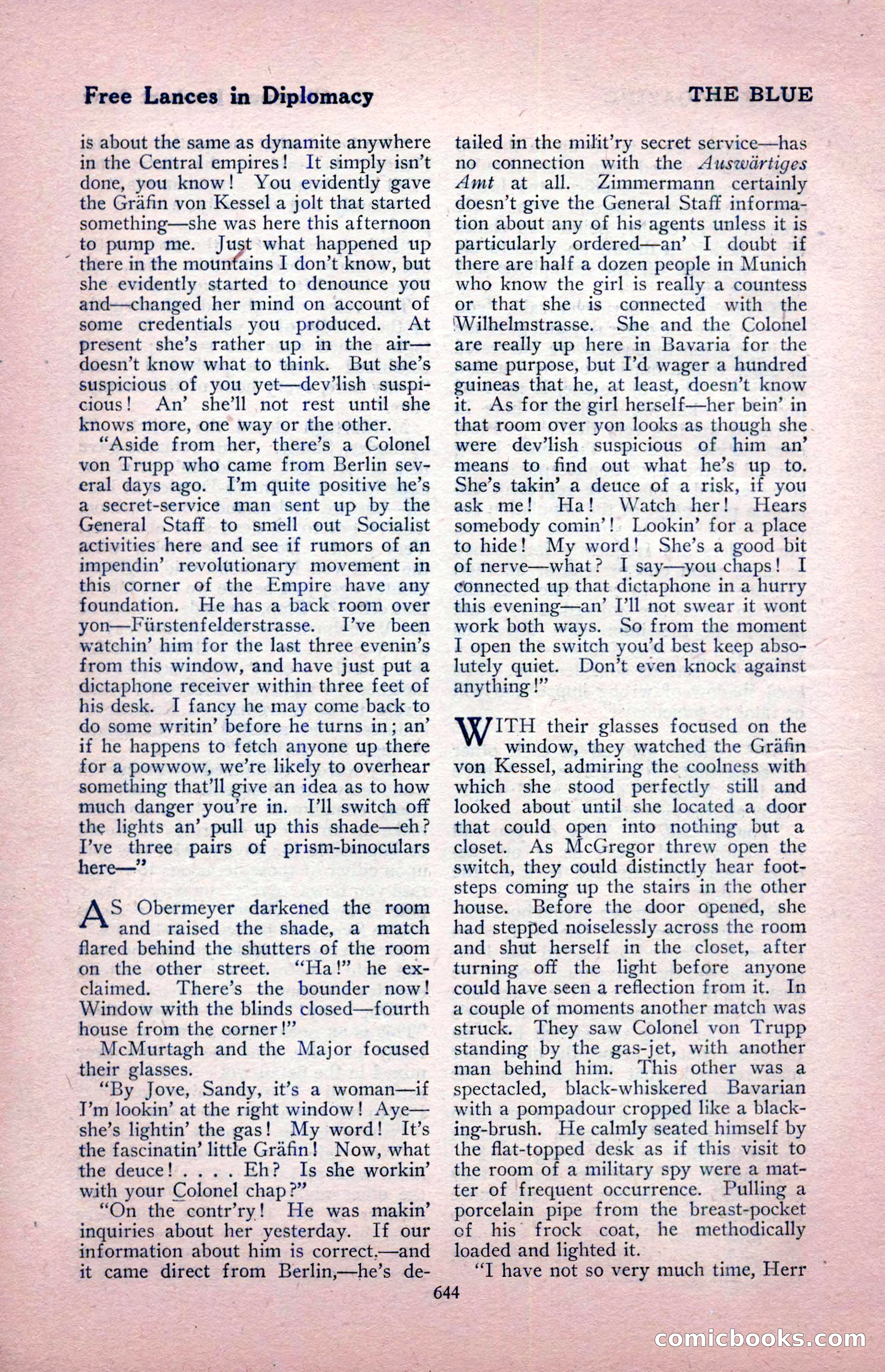 The Blue Book Magazine, August 1917 — page 74 of 216