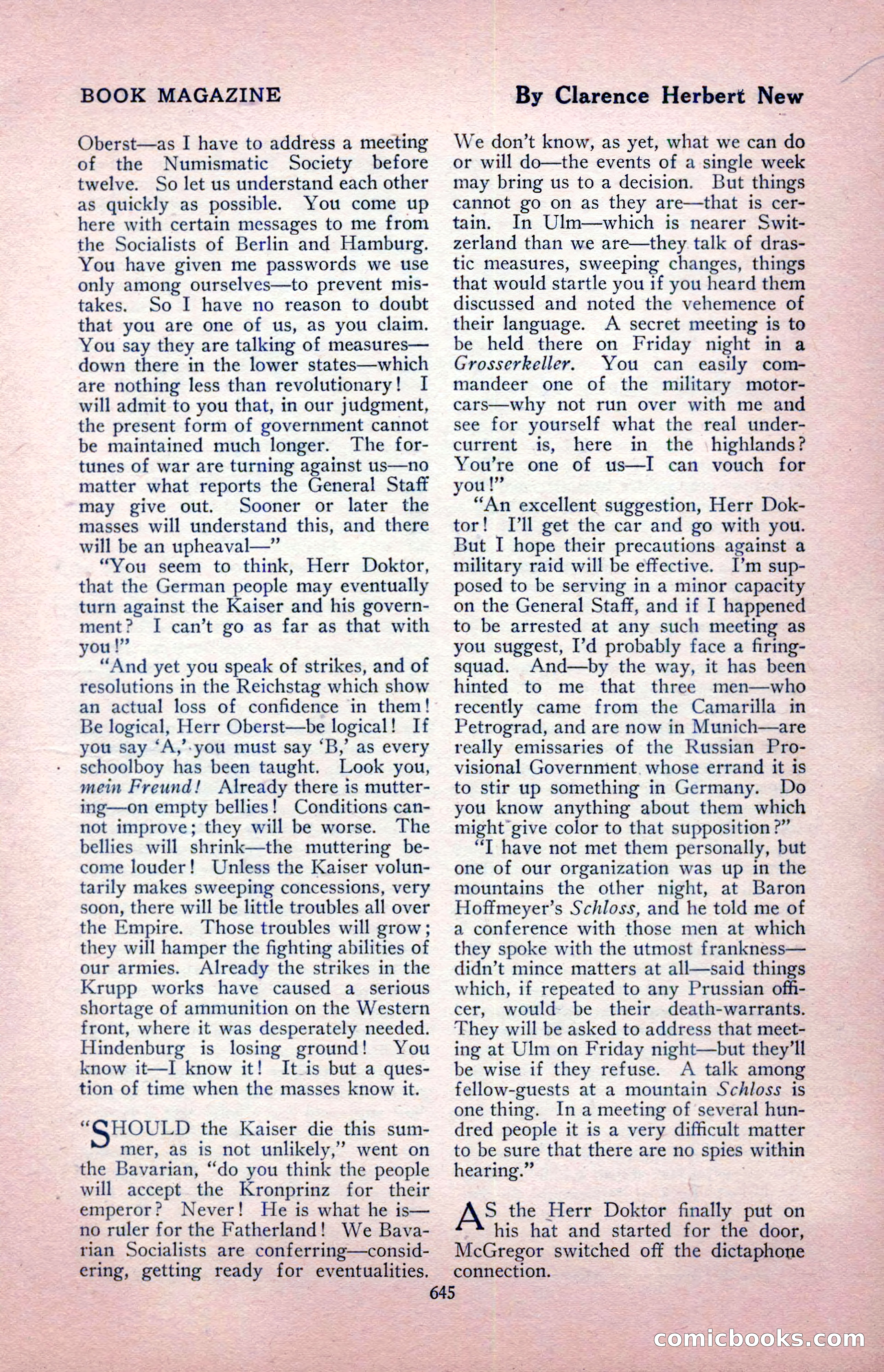 The Blue Book Magazine, August 1917 — page 75 of 216