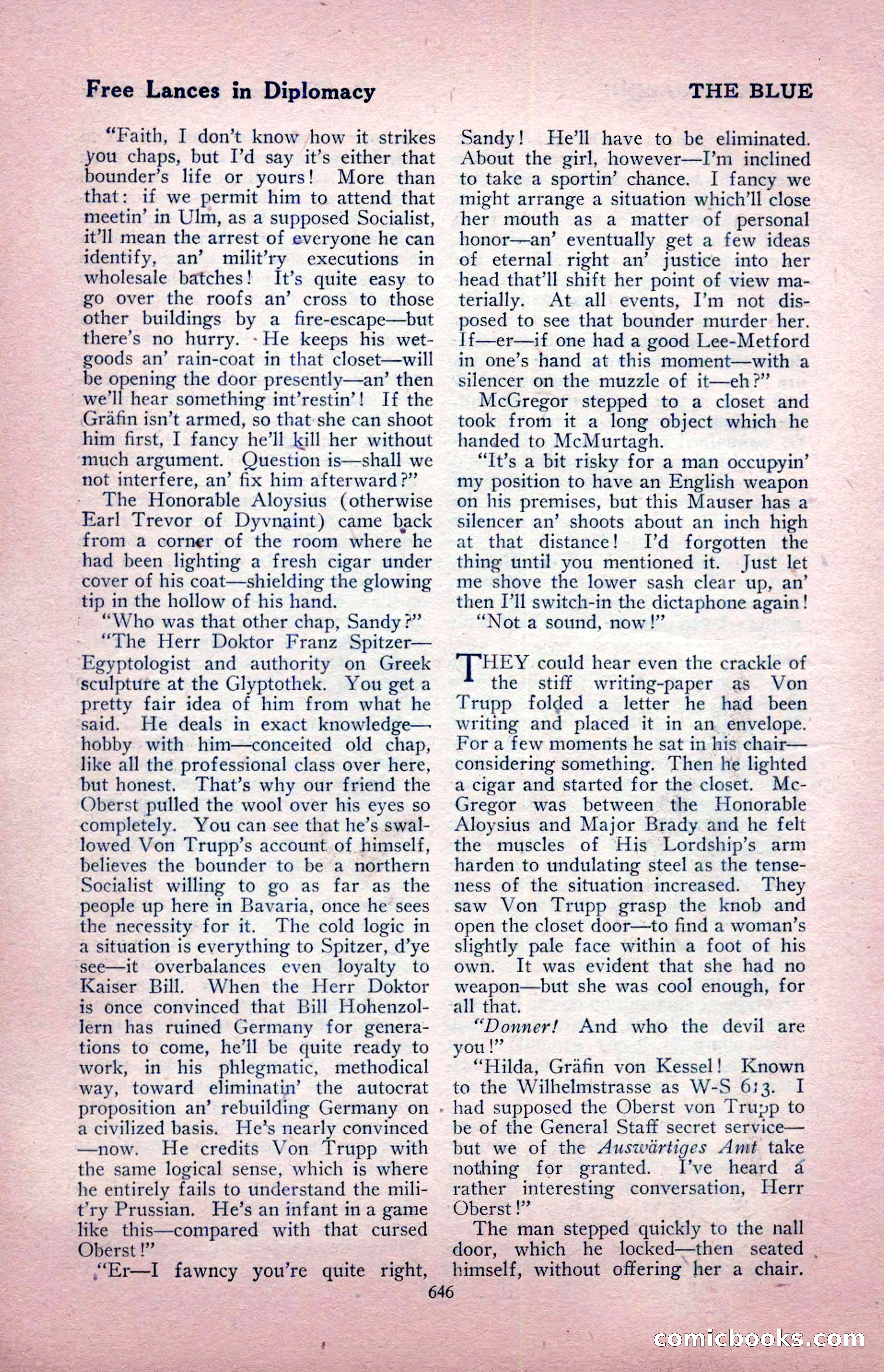 The Blue Book Magazine, August 1917 — page 76 of 216