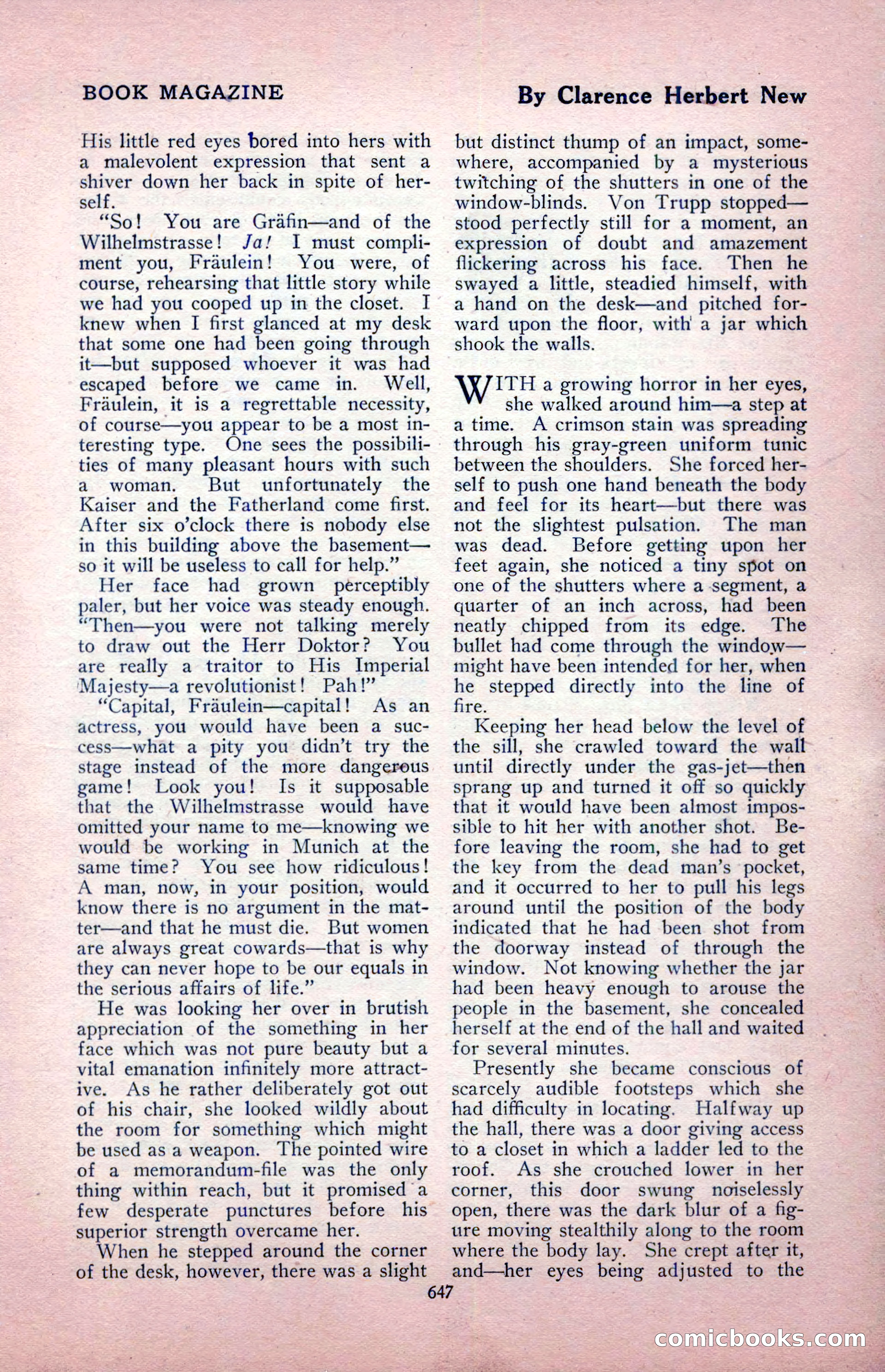 The Blue Book Magazine, August 1917 — page 77 of 216