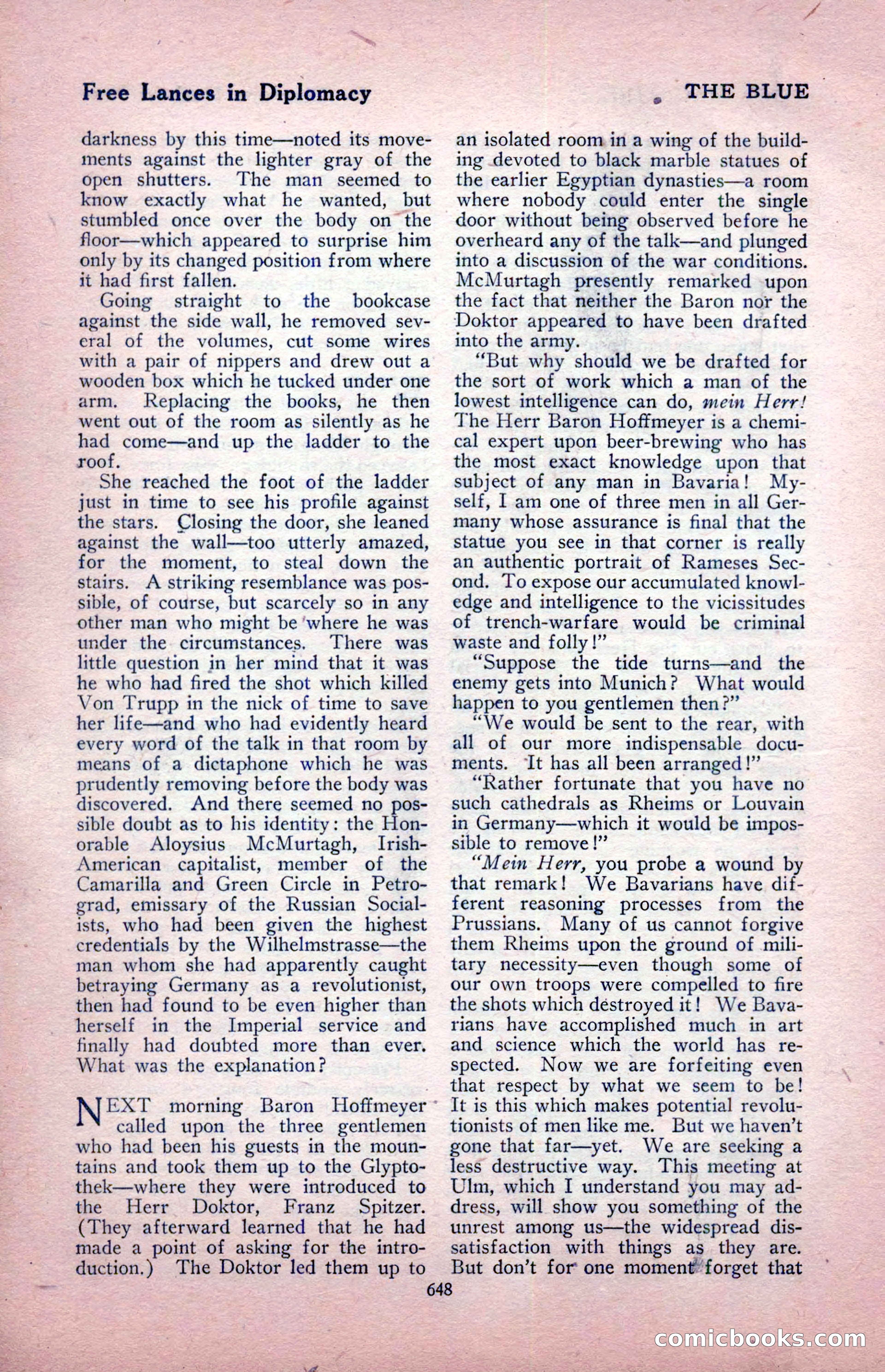 The Blue Book Magazine, August 1917 — page 78 of 216
