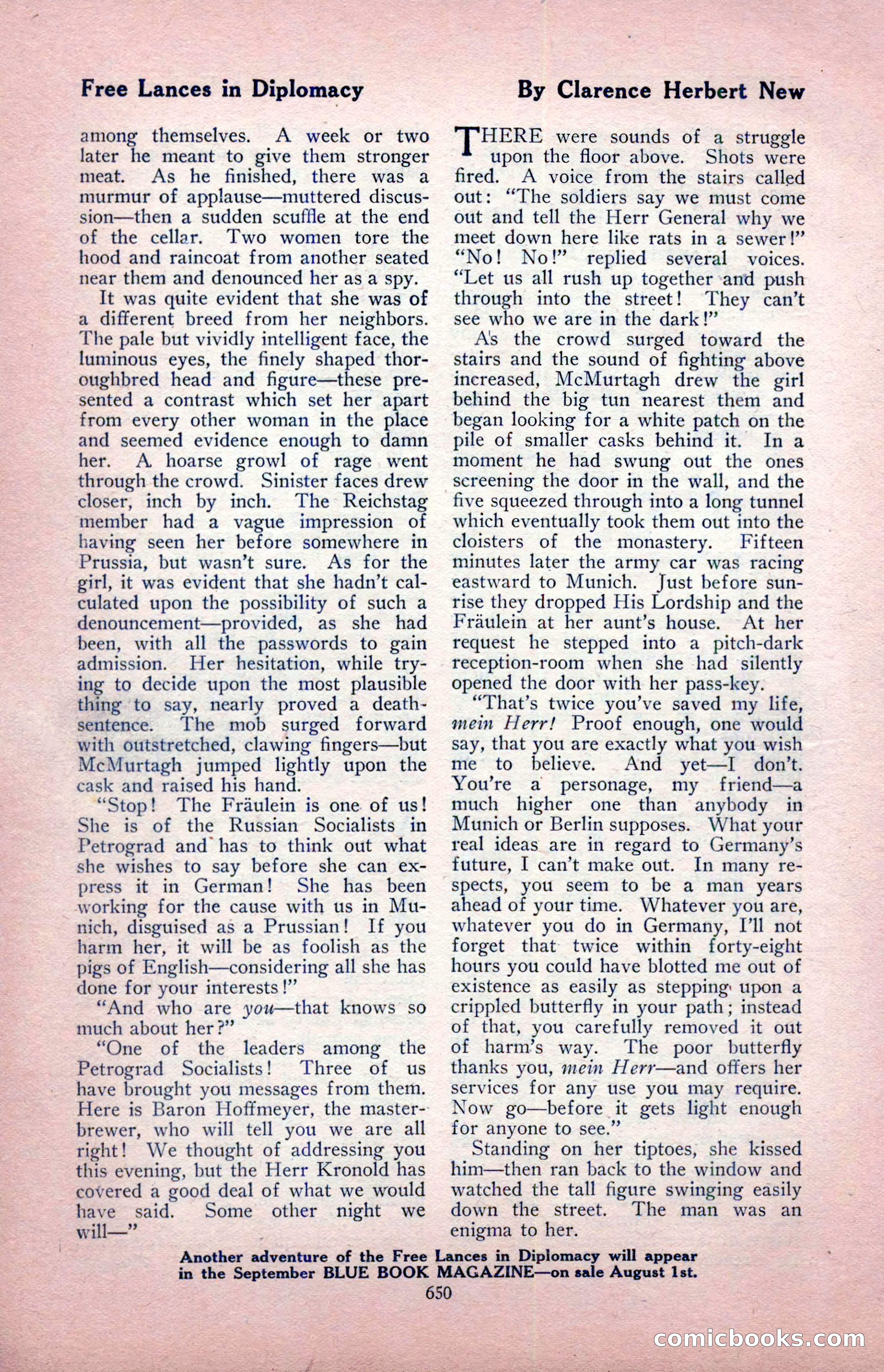 The Blue Book Magazine, August 1917 — page 80 of 216